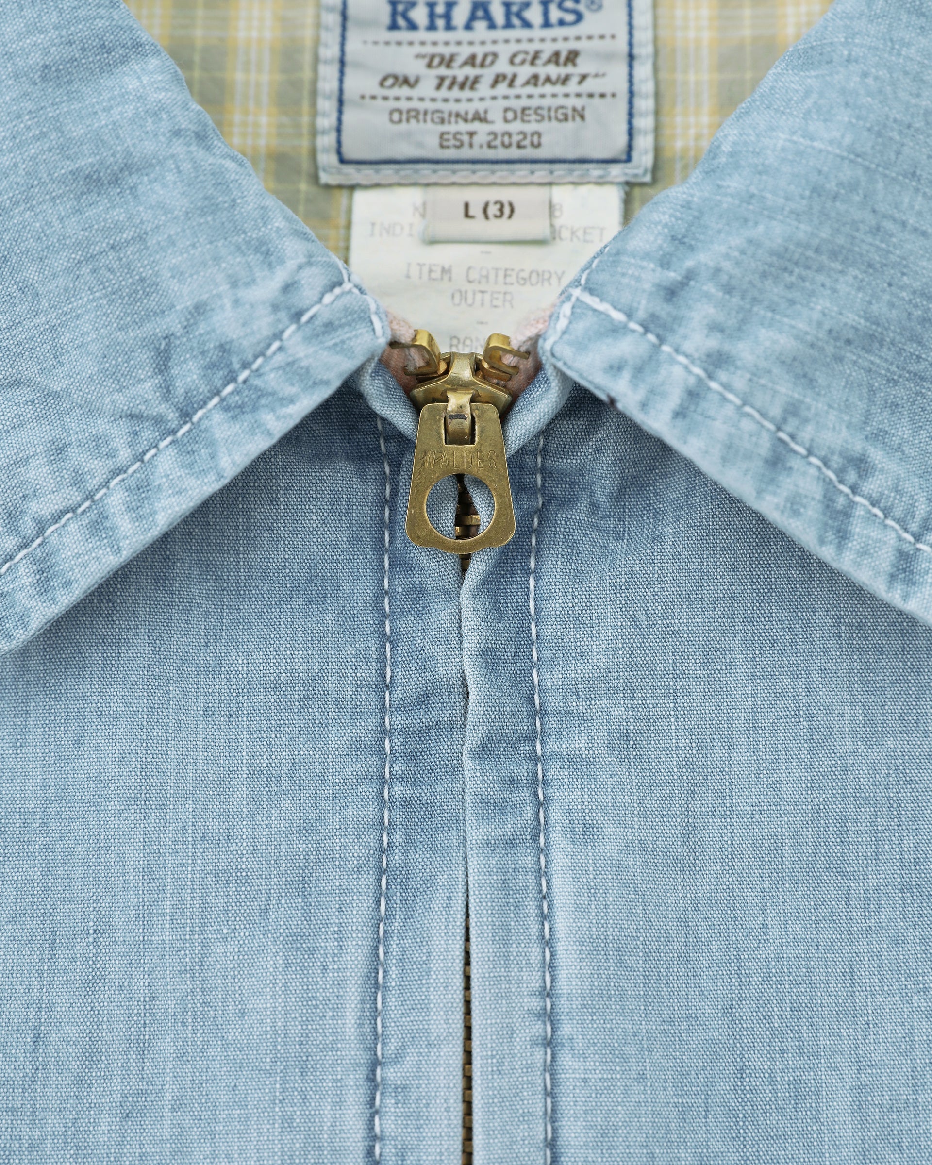 Khakis - Indigo Swing Jacket (Light Blue) product image 3 | TRAB K-Fashion Australia