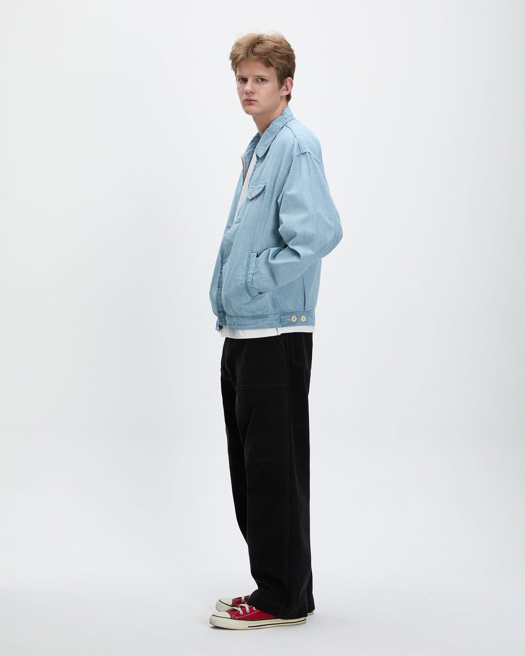 Khakis - Indigo Swing Jacket (Light Blue) product image 7 | TRAB K-Fashion Australia