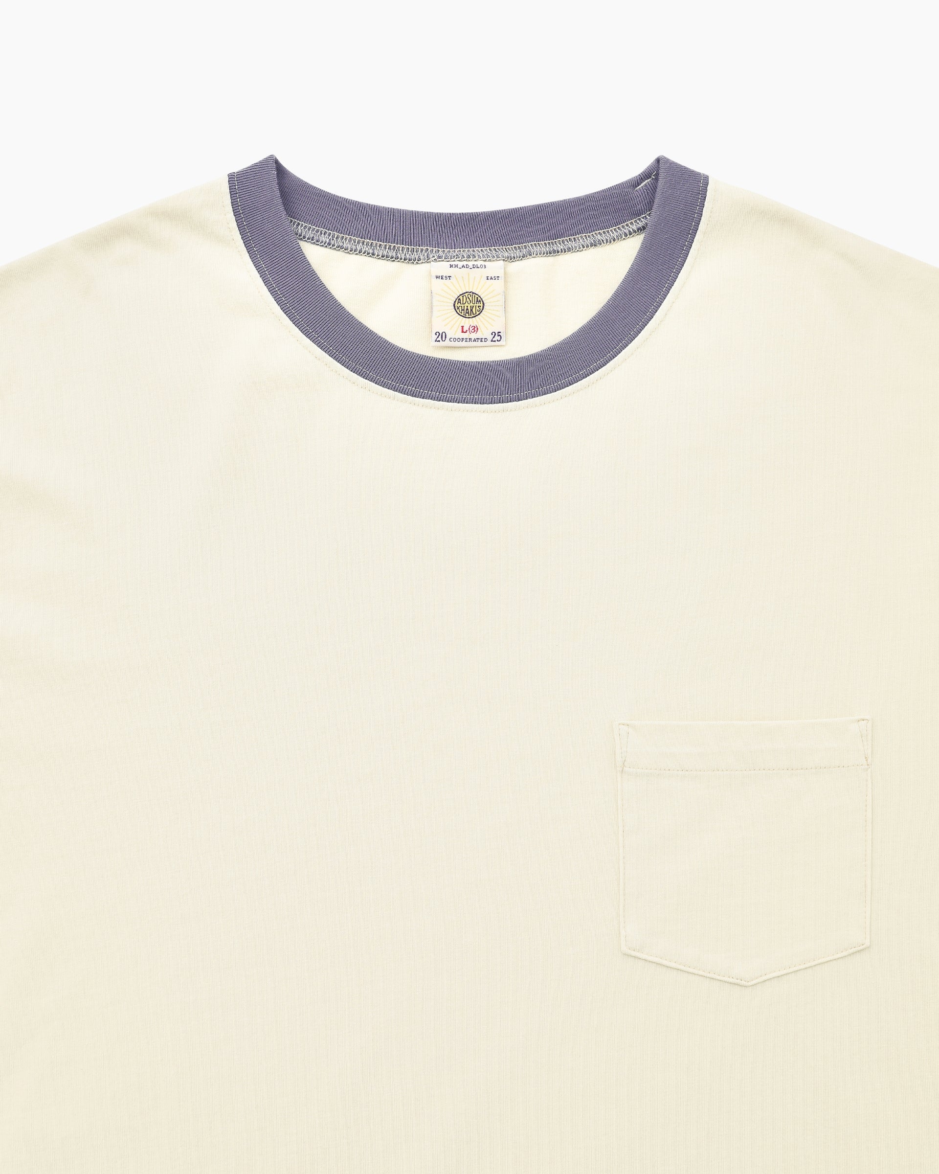 Khakis - Adsum S/S Tee (Ivory) product image 2 | TRAB K-Fashion Australia