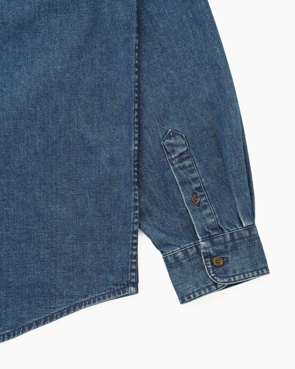 Khakis - Champion Club Denim Shirt (Mid Blue) product image 4 | TRAB K-Fashion Australia