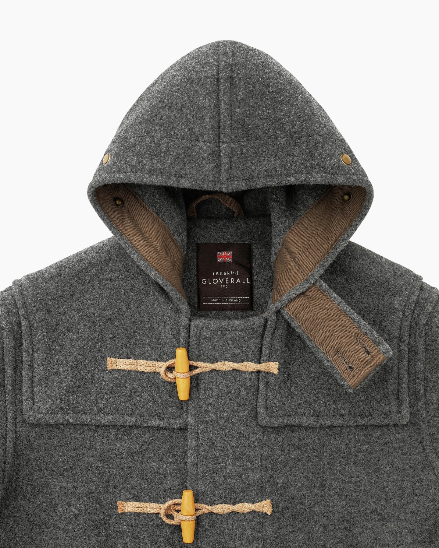 Khakis - Gloverall Monty Duffle Coat (Grey) product image 2 | TRAB K-Fashion Australia