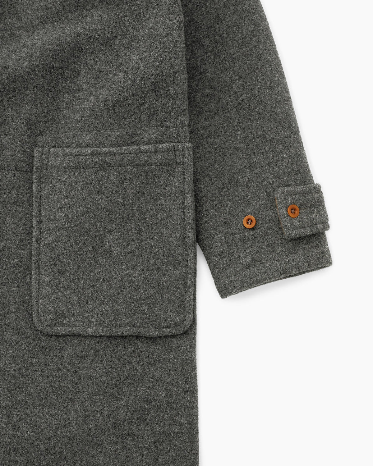 Khakis - Gloverall Monty Duffle Coat (Grey) product image 3 | TRAB K-Fashion Australia