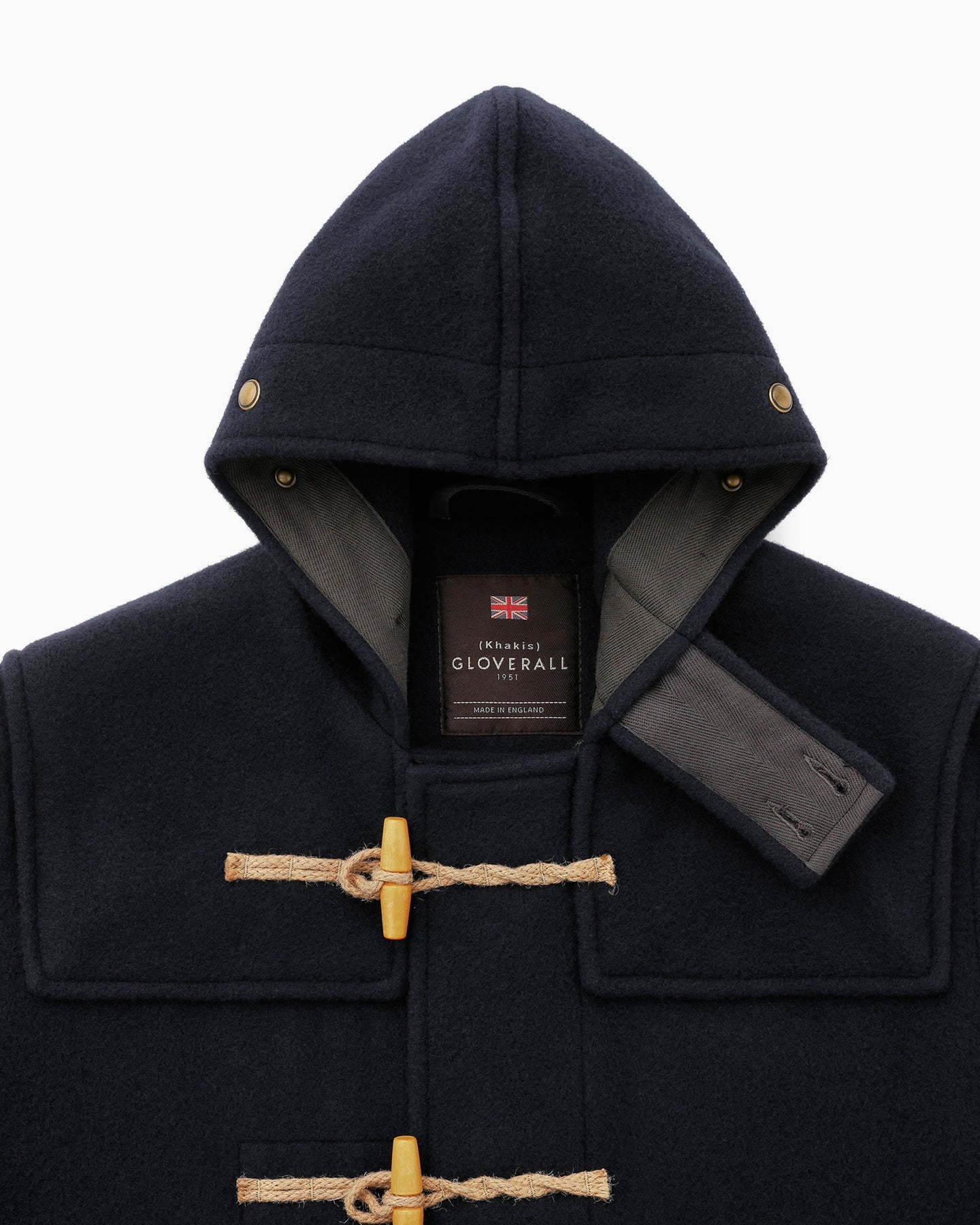 Khakis - Gloverall Monty Duffle Coat (Navy) product image 2 | TRAB K-Fashion Australia