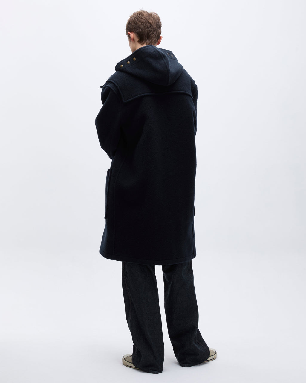 Khakis - Gloverall Monty Duffle Coat (Navy) product image 8 | TRAB K-Fashion Australia