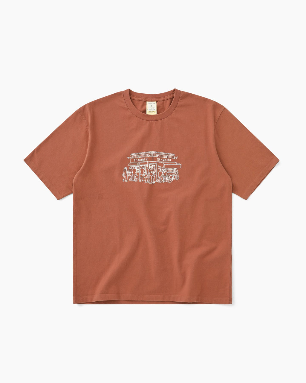 Khakis - Kiosk S/S Tee Brick product image 1 | TRAB K-Fashion Australia