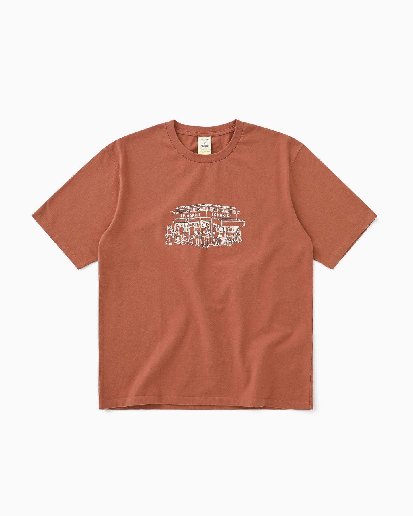 Khakis - Kiosk S/S Tee Brick product image 1 | TRAB K-Fashion Australia