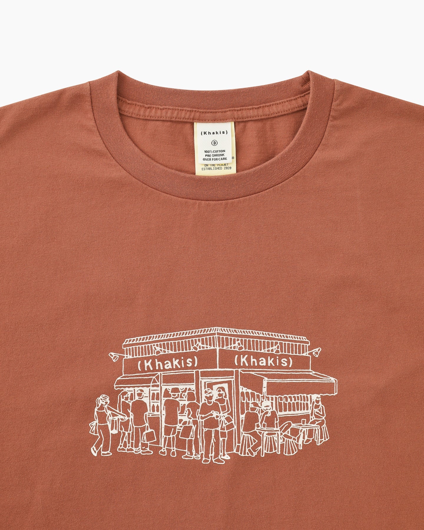 Khakis - Kiosk S/S Tee Brick product image 2 | TRAB K-Fashion Australia