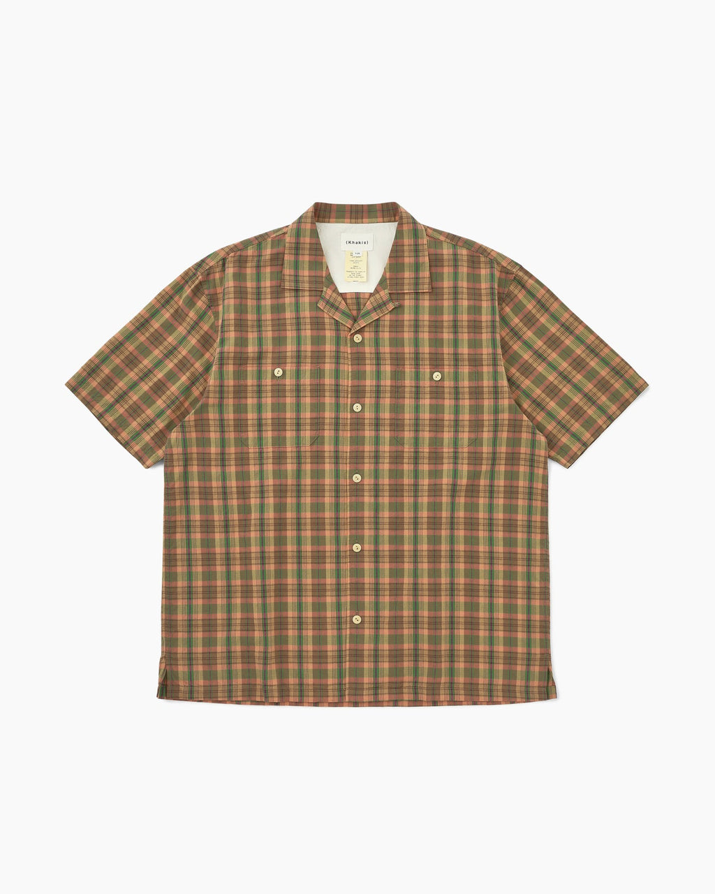 Khakis - Madras Check S/S Shirt (Multi) product image 1 | TRAB K-Fashion Australia