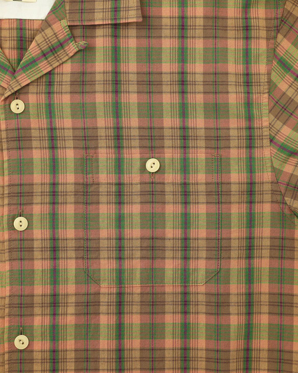 Khakis - Madras Check S/S Shirt (Multi) product image 3 | TRAB K-Fashion Australia