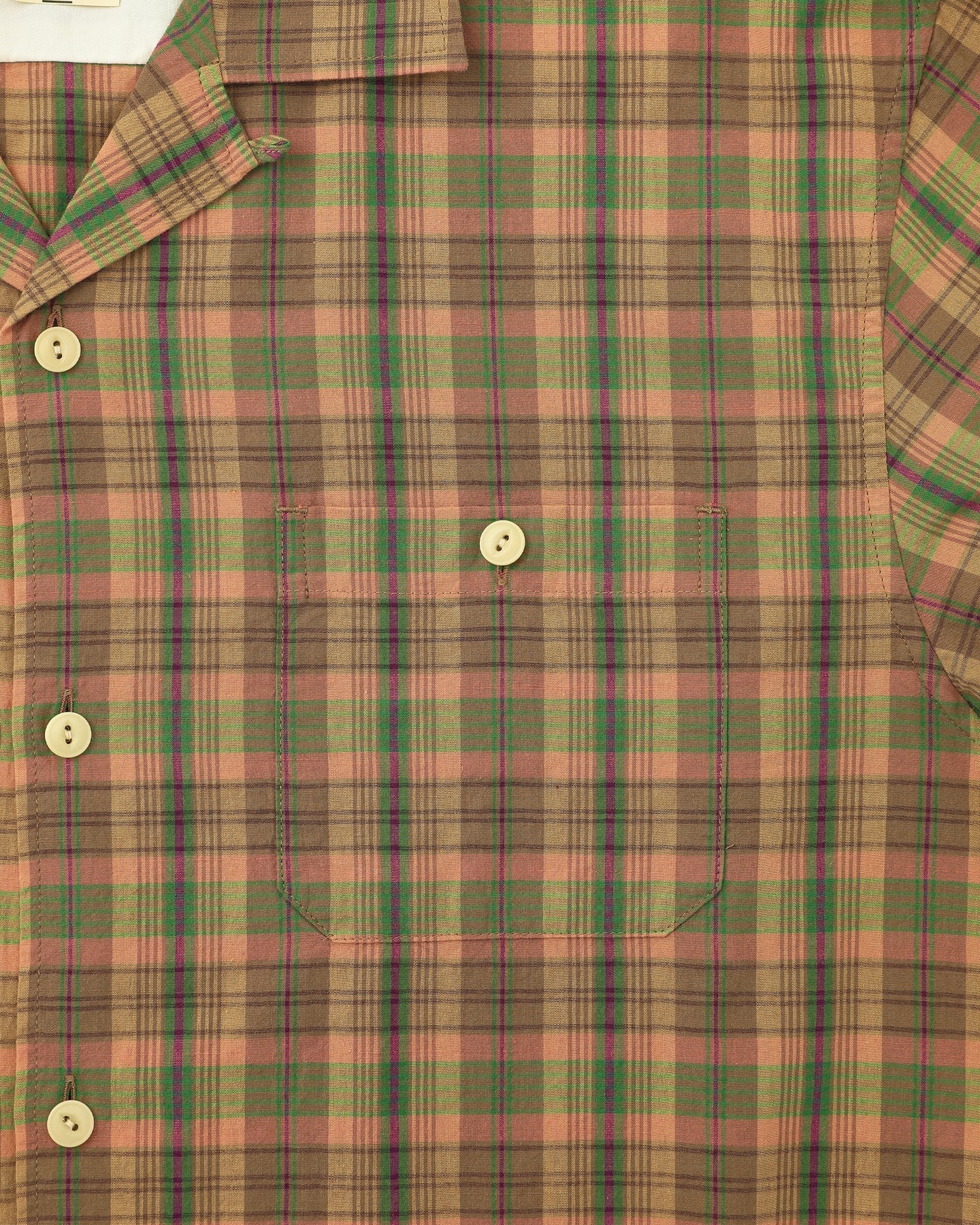 Khakis - Madras Check S/S Shirt (Multi) product image 3 | TRAB K-Fashion Australia