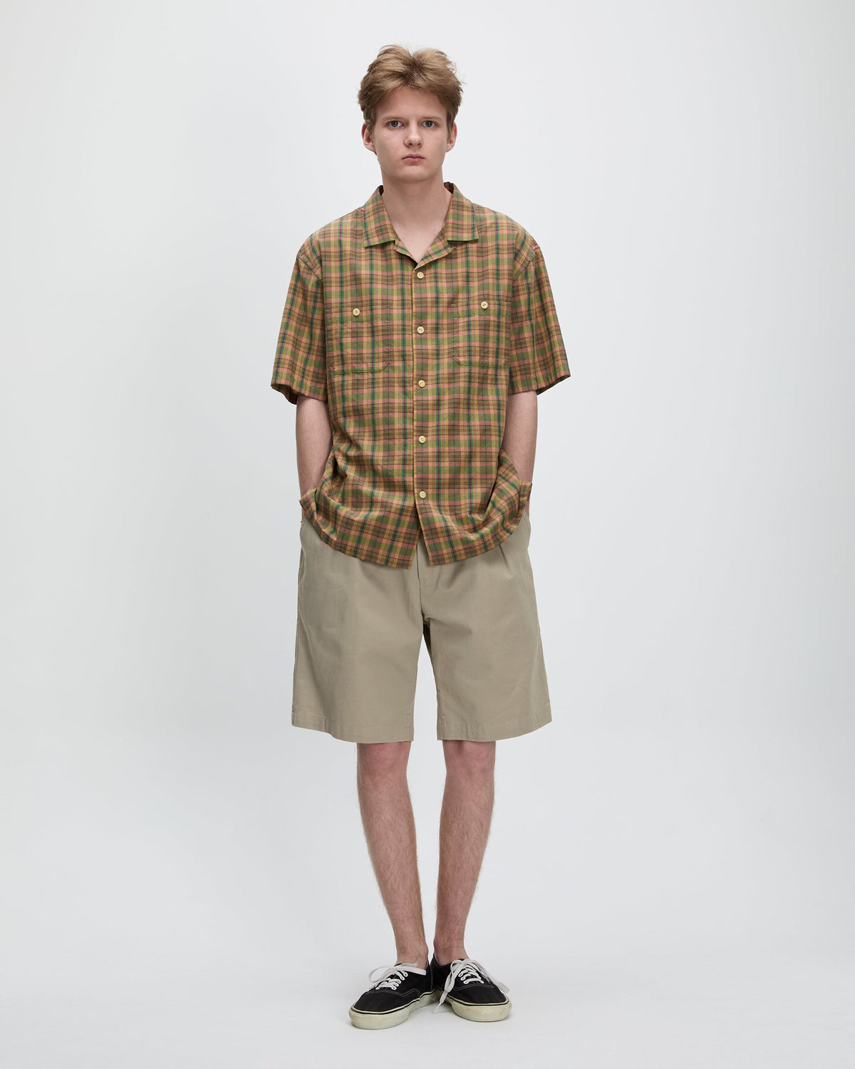 Khakis - Madras Check S/S Shirt (Multi) product image 5 | TRAB K-Fashion Australia
