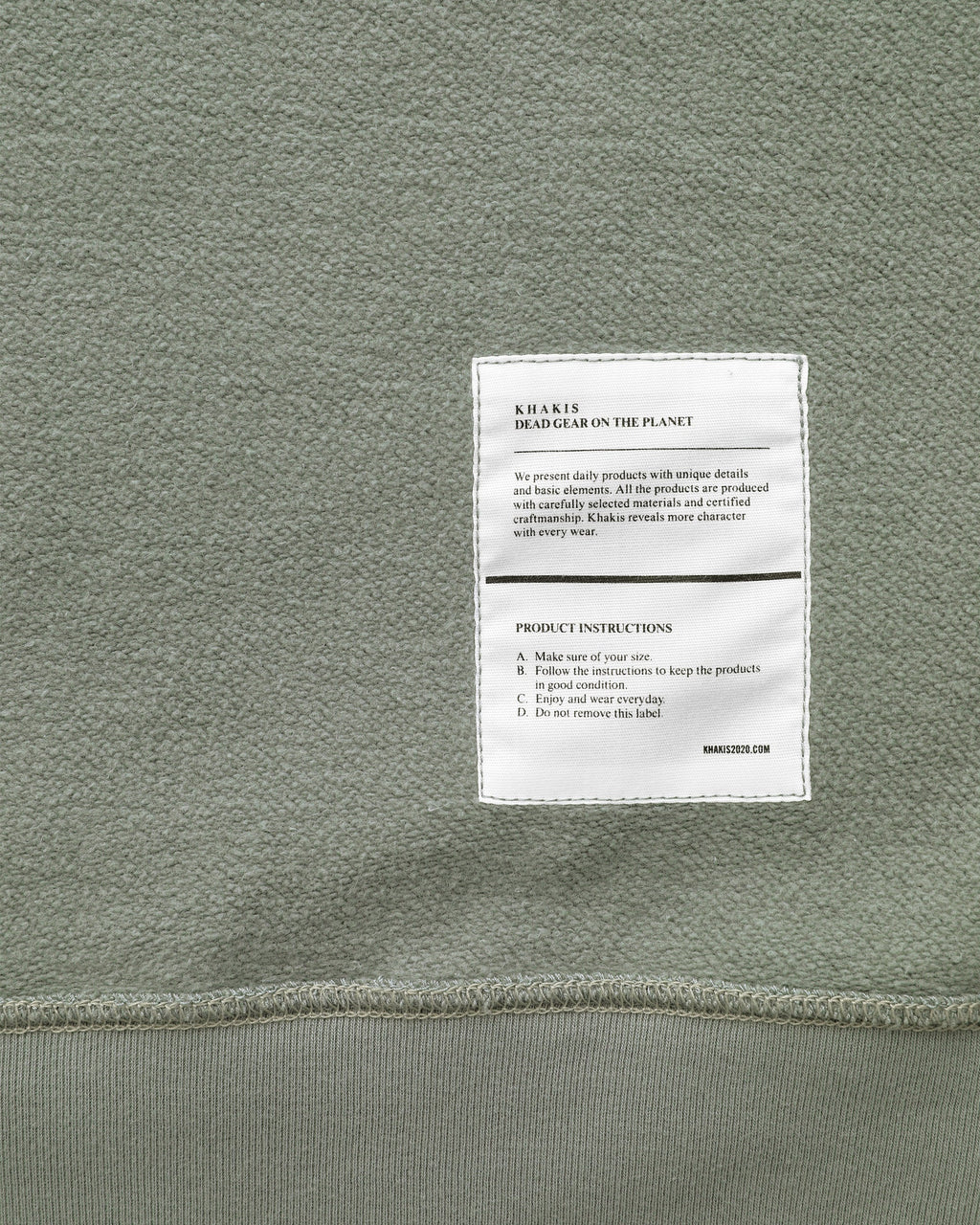 Khakis - Major Crewneck (Grey) product image 4 | TRAB K-Fashion Australia