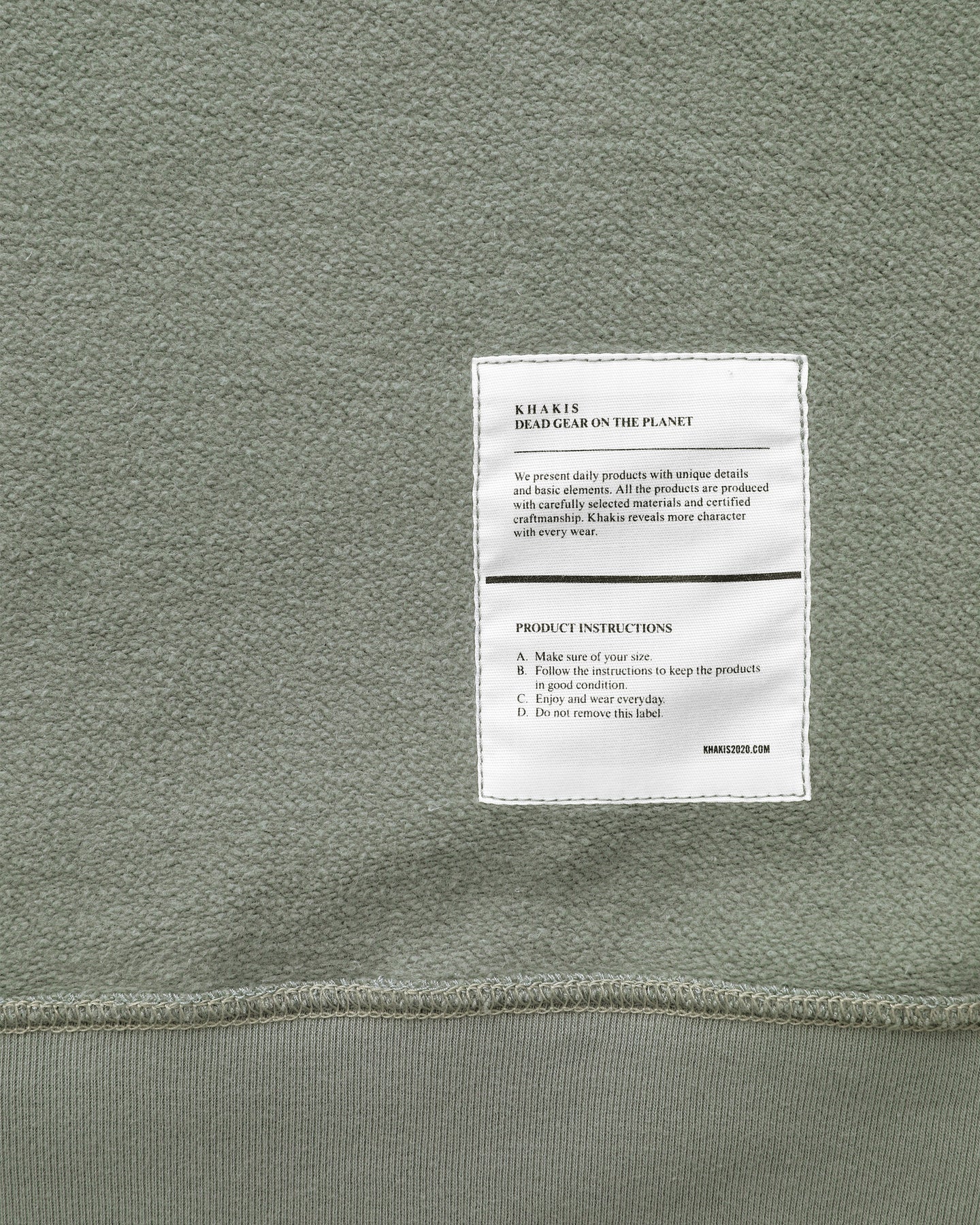 Khakis - Major Crewneck (Grey) product image 4 | TRAB K-Fashion Australia