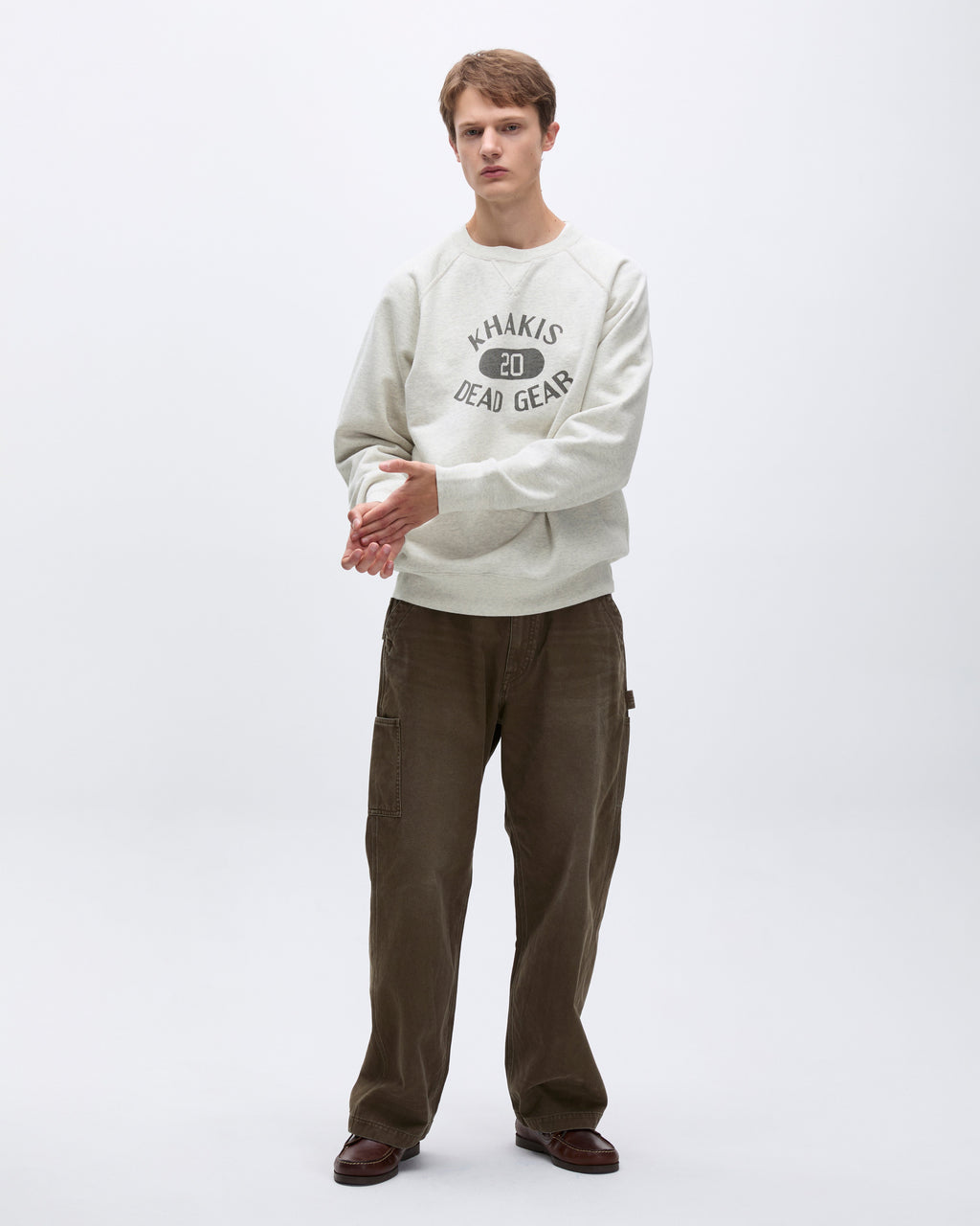 Khakis - Major Crewneck (Oatmeal) product image 7 | TRAB K-Fashion Australia