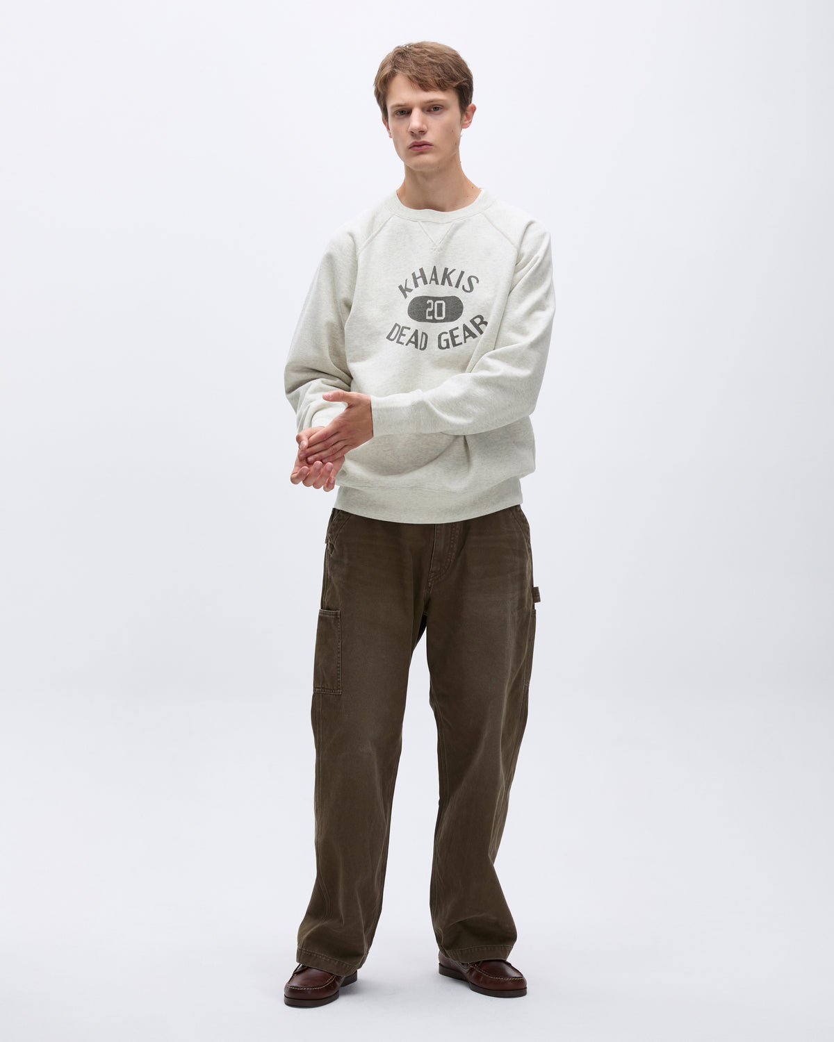 Khakis - Major Crewneck (Oatmeal) product image 7 | TRAB K-Fashion Australia
