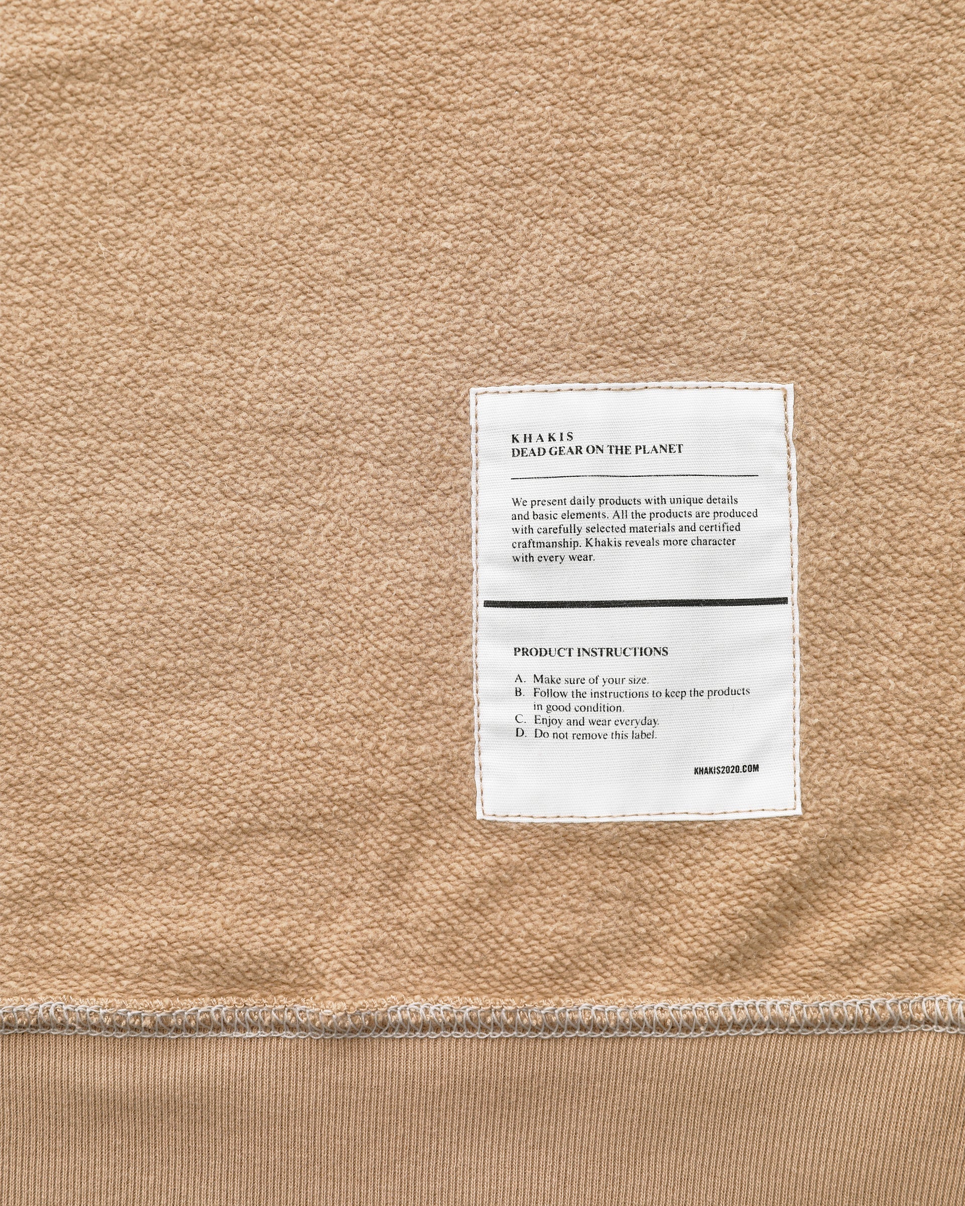 Khakis - Major Crewneck (Pale Orange) product image 4 | TRAB K-Fashion Australia