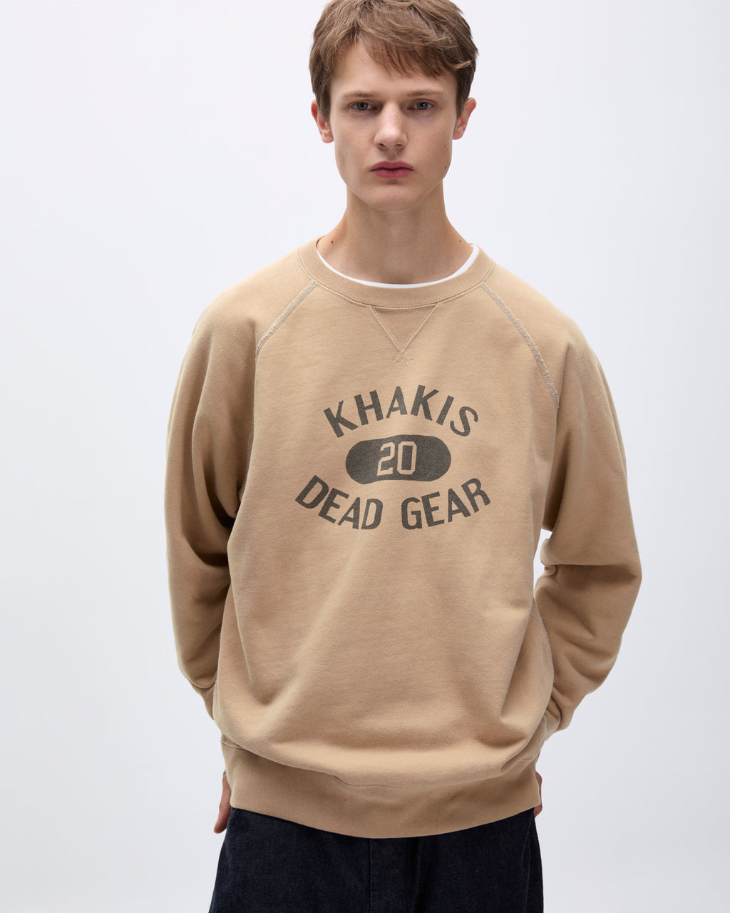 Khakis - Major Crewneck (Pale Orange) product image 6 | TRAB K-Fashion Australia