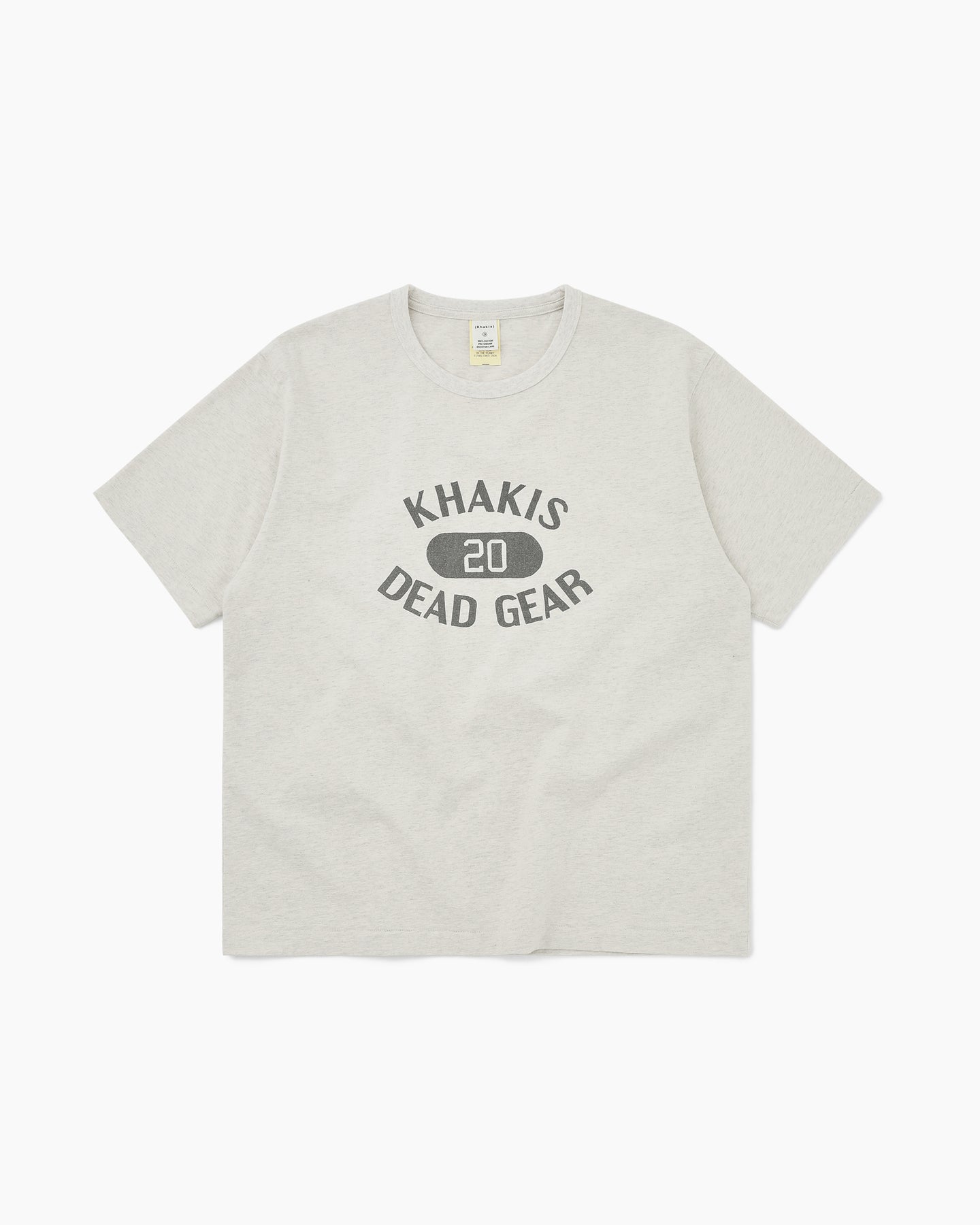 Khakis - Major S/S Tee (Oatmeal) product image 1 | TRAB K-Fashion Australia