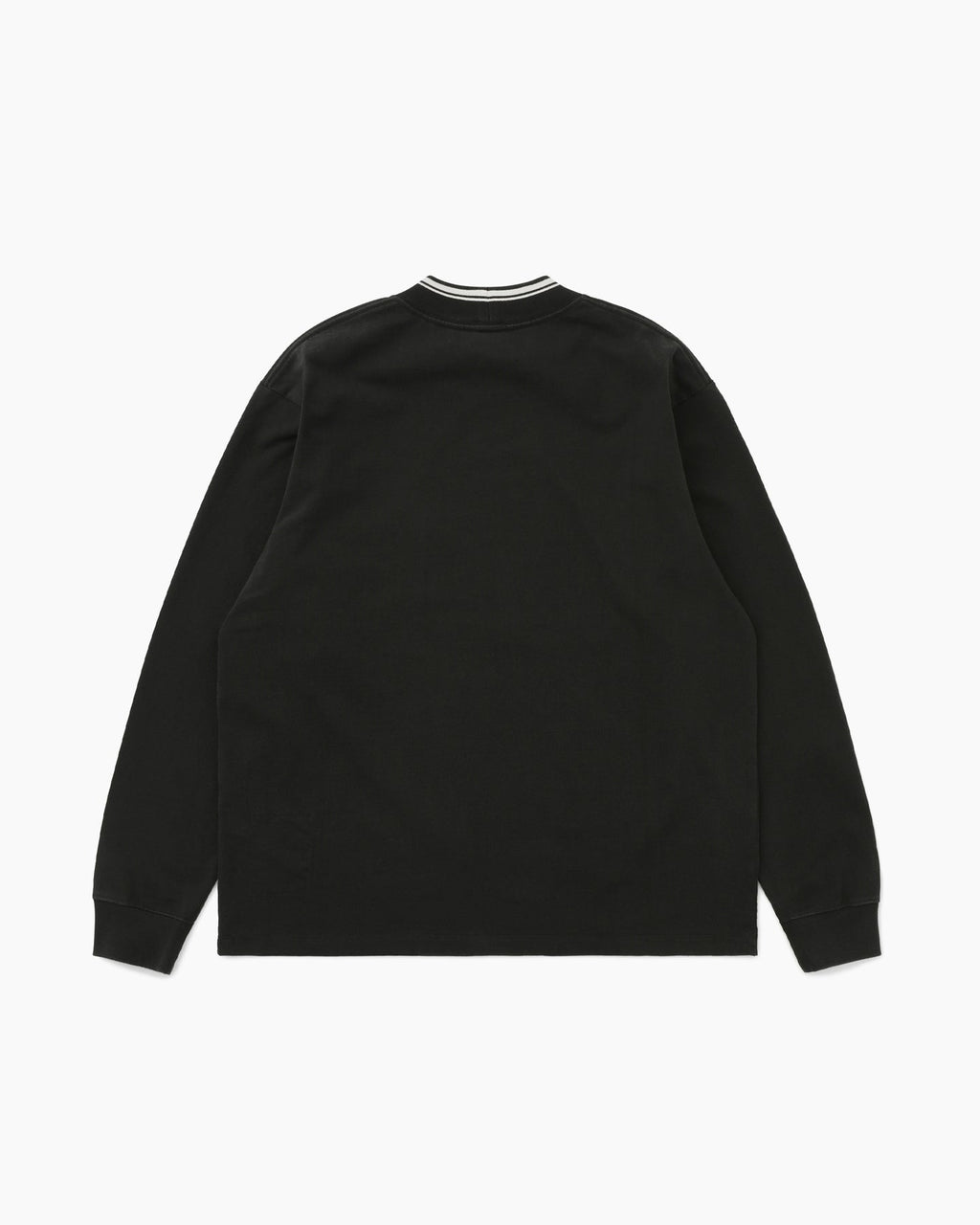 Khakis - Mockneck L/S Tee (Black) product image 4 | TRAB K-Fashion Australia