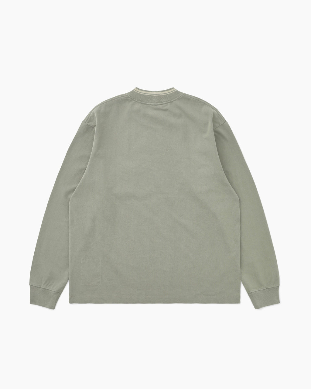 Khakis - Mockneck L/S Tee (Grey) product image 4 | TRAB K-Fashion Australia