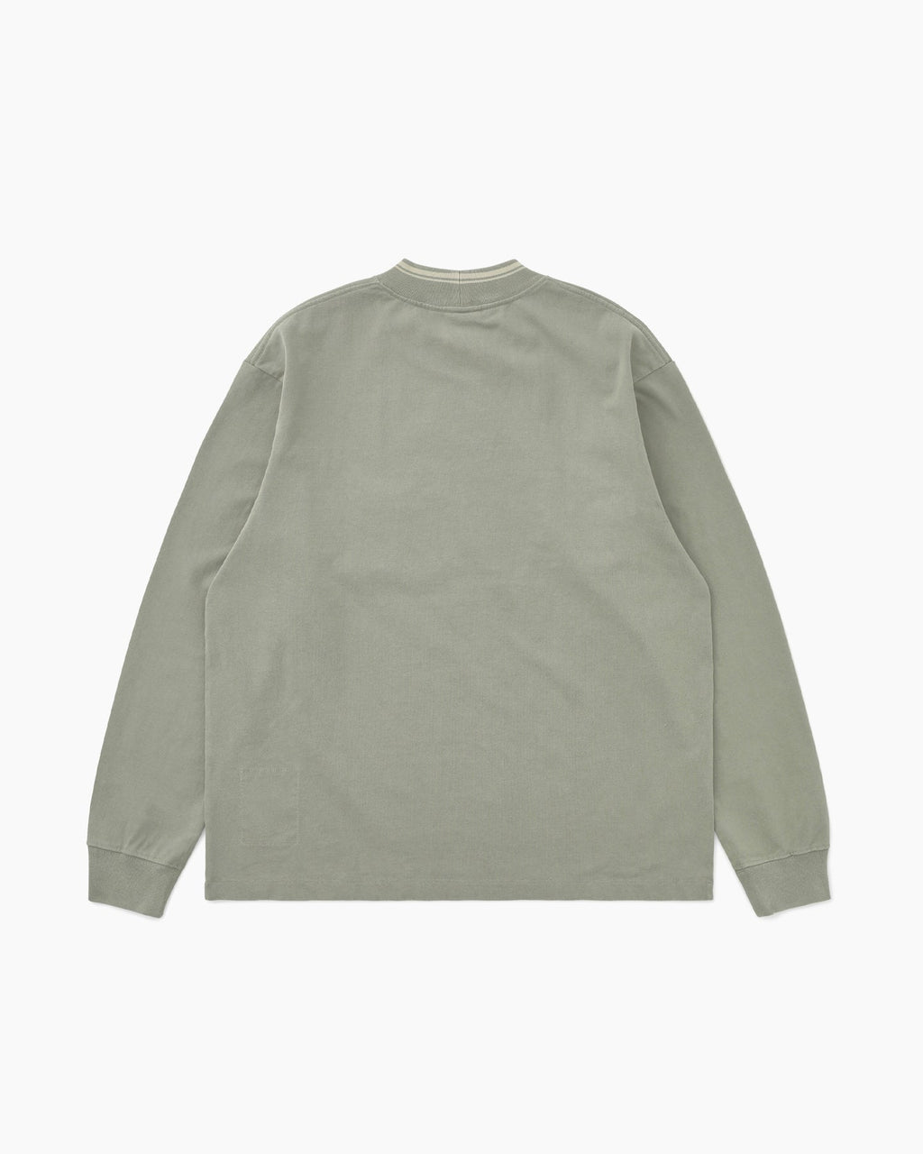 Khakis - Mockneck L/S Tee (Grey) product image 4 | TRAB K-Fashion Australia