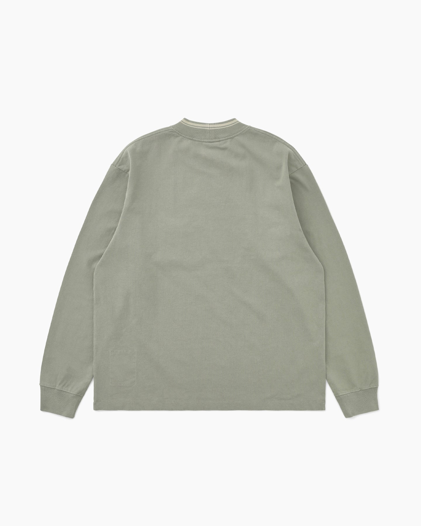 Khakis - Mockneck L/S Tee (Grey) product image 4 | TRAB K-Fashion Australia