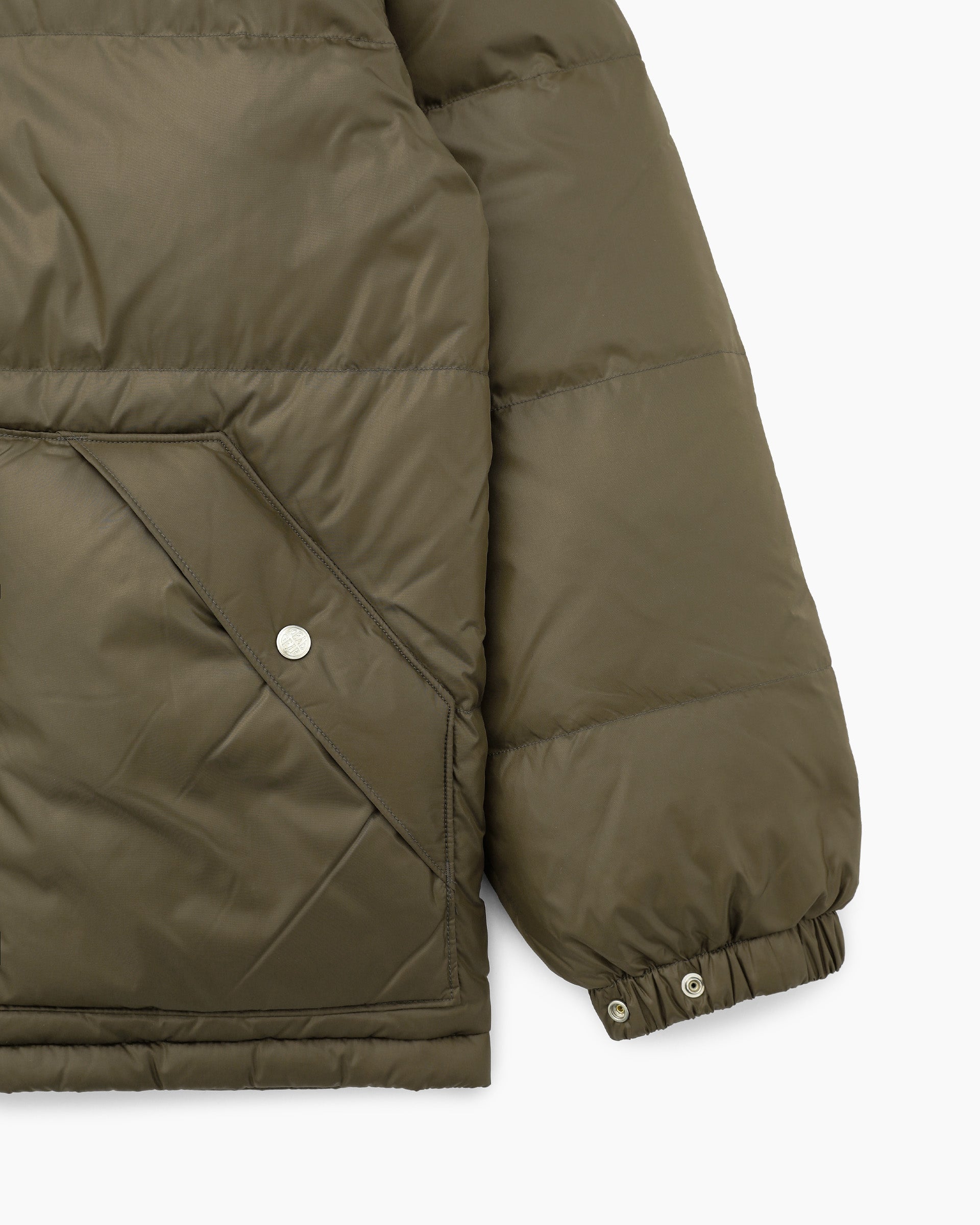 Khakis - Nomad Down Parka (Brown) product image 3 | TRAB K-Fashion Australia