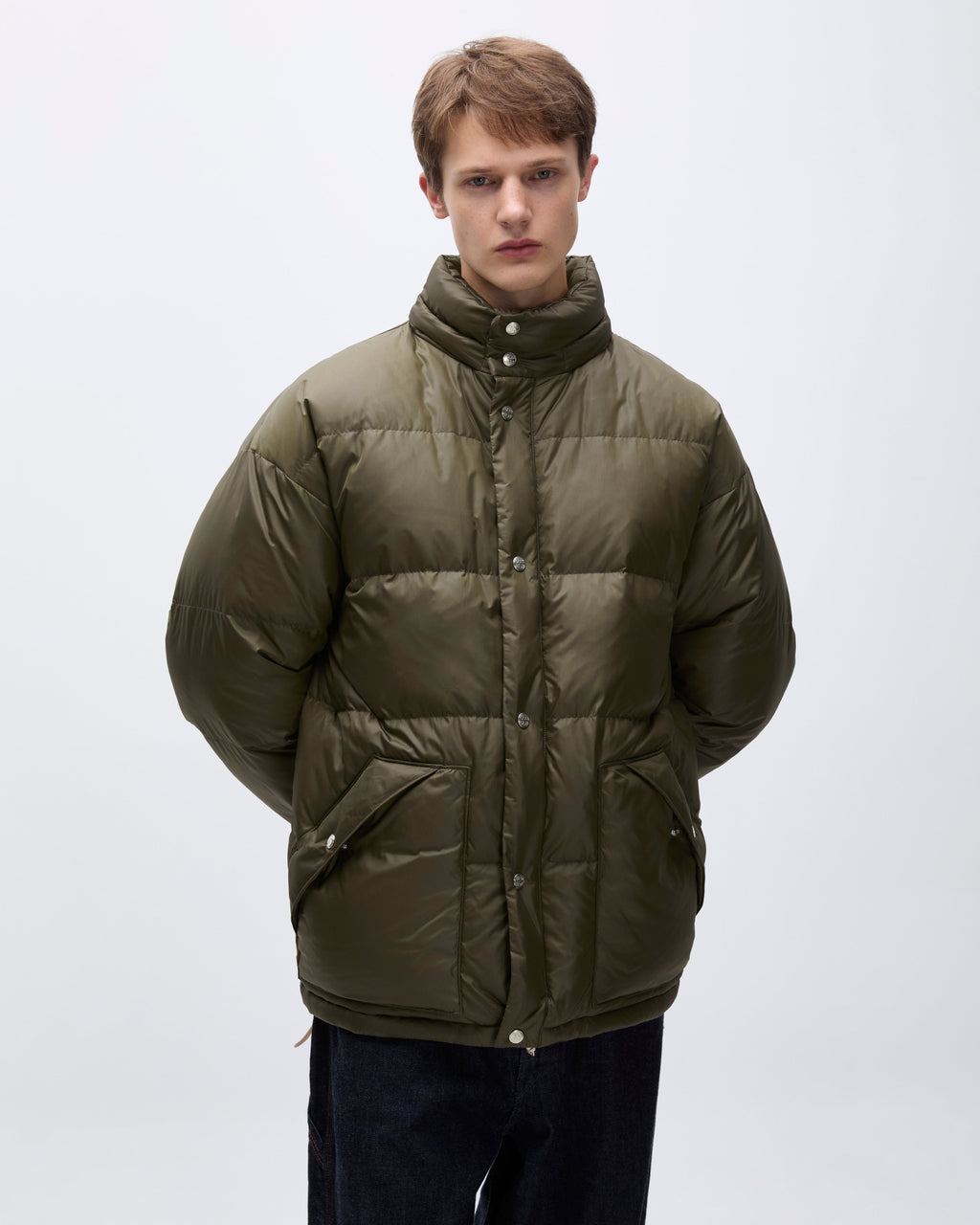 Khakis - Nomad Down Parka (Brown) product image 7 | TRAB K-Fashion Australia