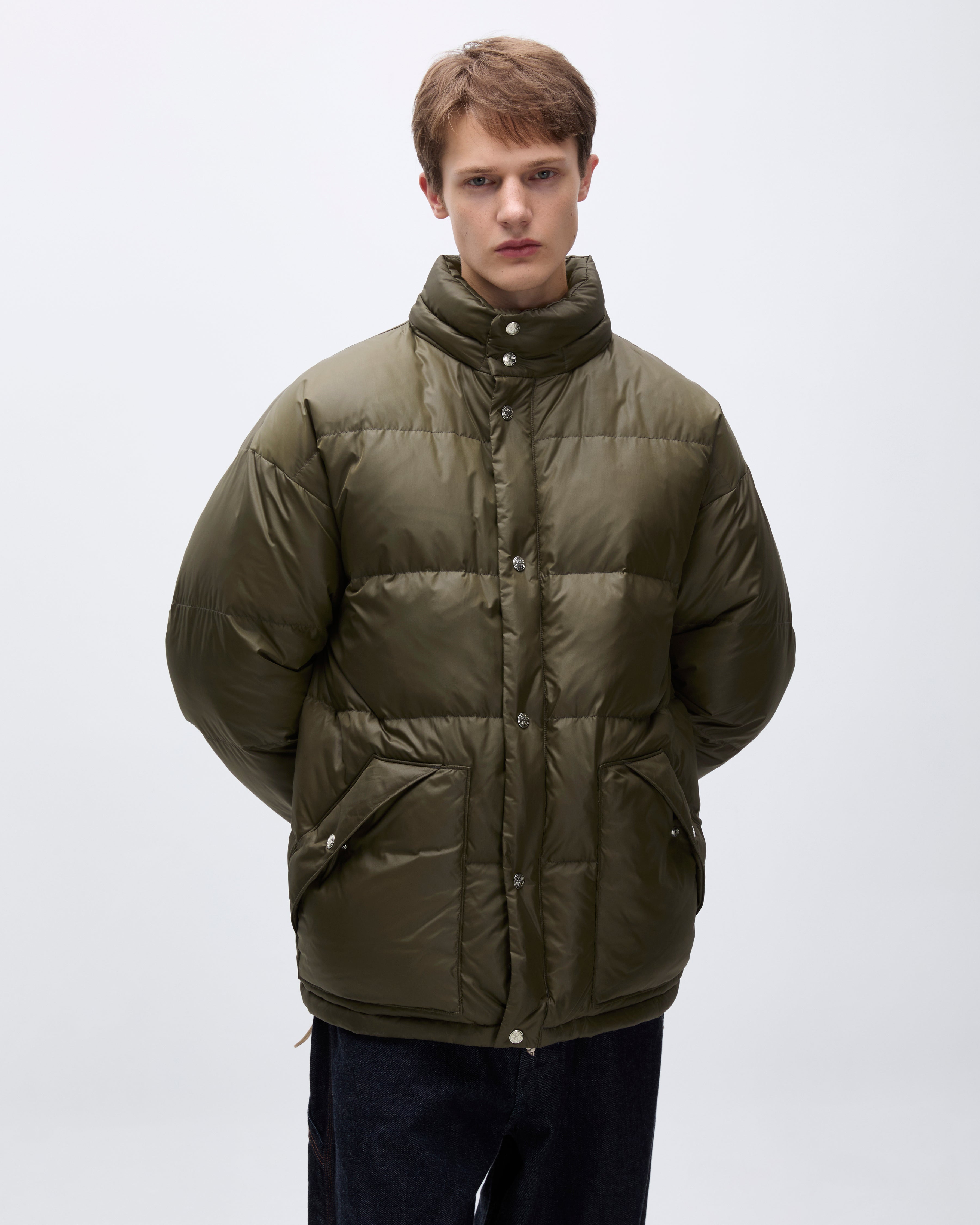Khakis - Nomad Down Parka (Brown) product image 7 | TRAB K-Fashion Australia