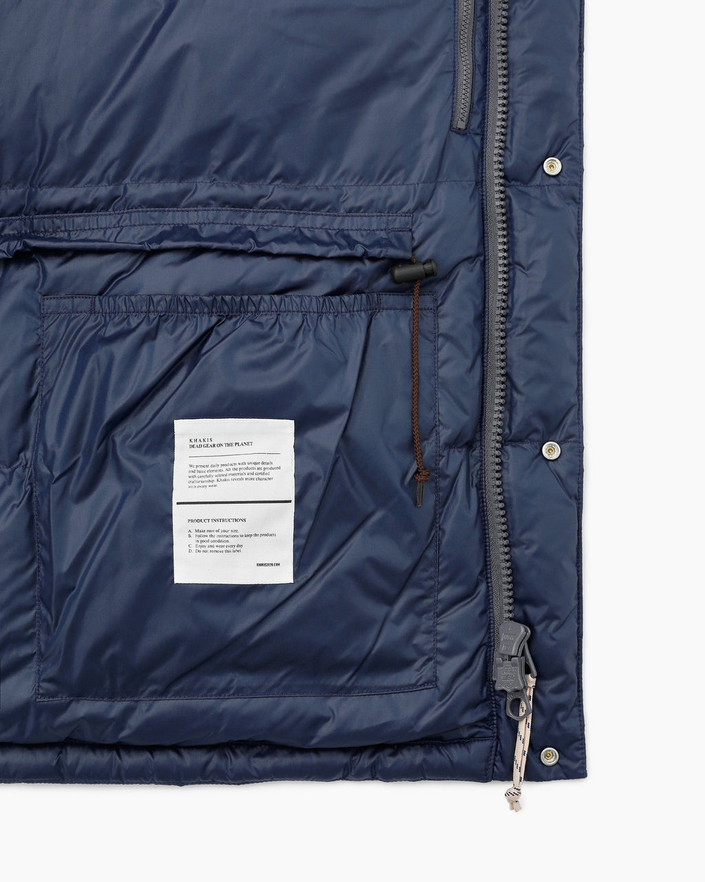 Khakis - Nomad Down Parka (Navy) product image 5 | TRAB K-Fashion Australia