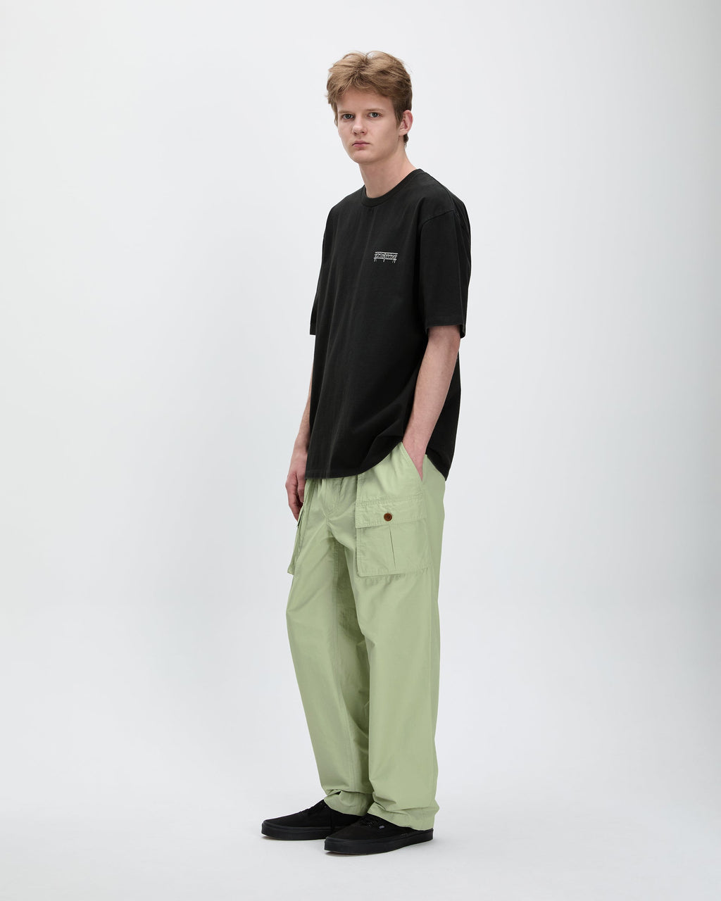 Khakis - Nylon Hiking Pant (Light Green) product image 6 | TRAB K-Fashion Australia