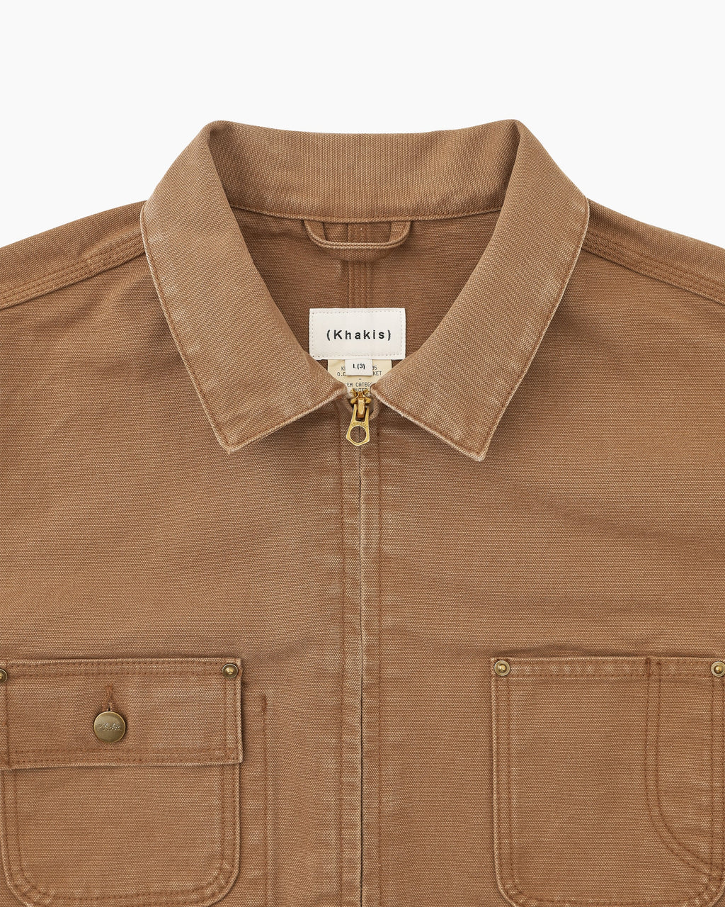 Khakis - O.D Duck Jacket (Brown) product image 2 | TRAB K-Fashion Australia