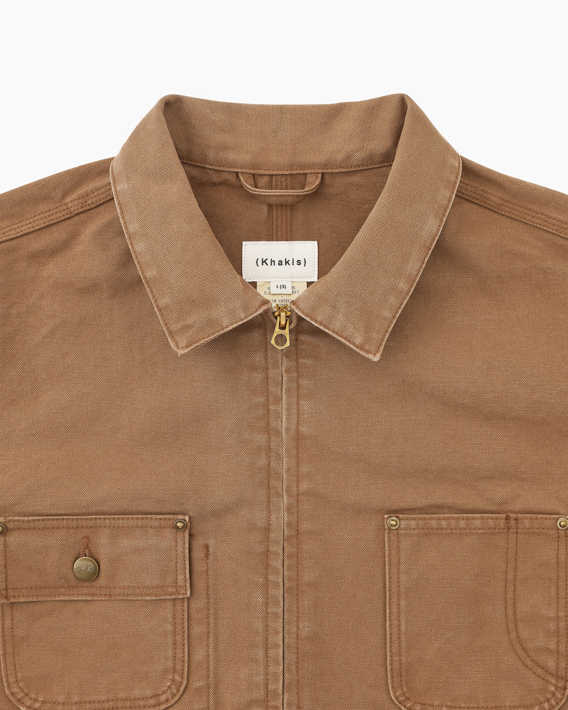 Khakis - O.D Duck Jacket (Brown) product image 2 | TRAB K-Fashion Australia