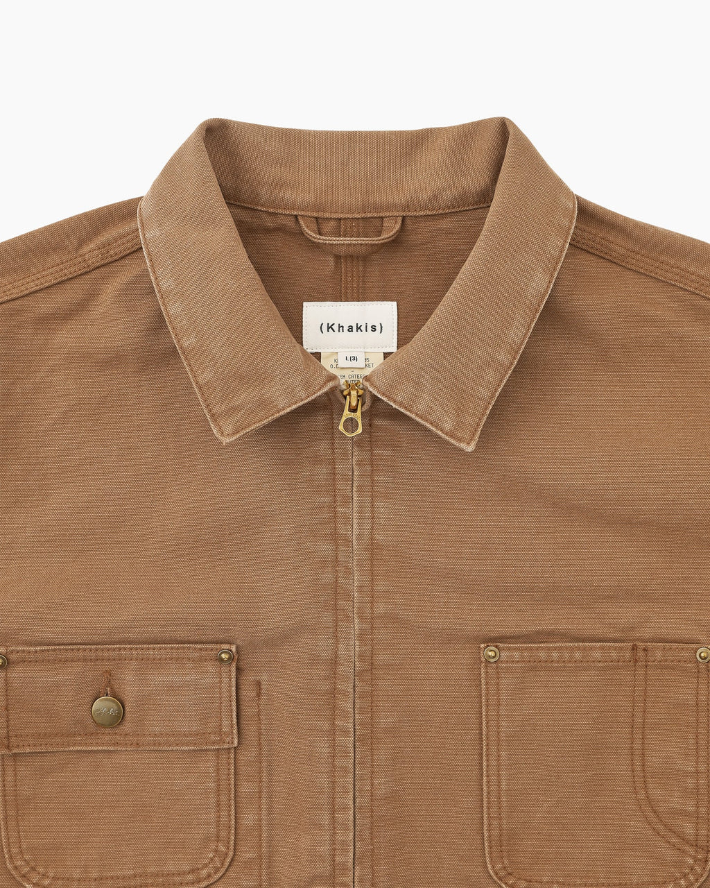 Khakis - O.D Duck Jacket (Brown) product image 2 | TRAB K-Fashion Australia