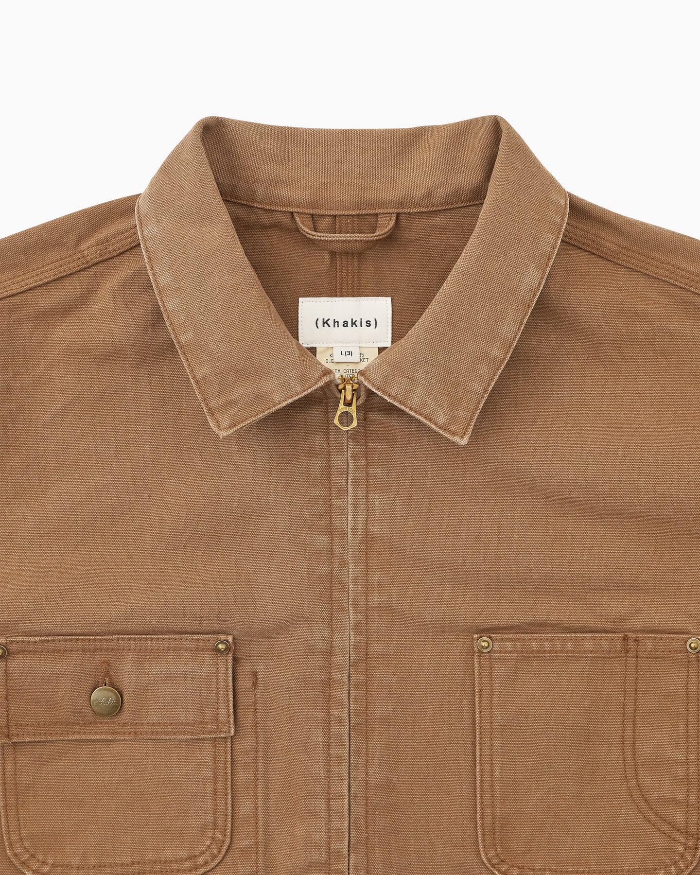Khakis - O.D Duck Jacket (Brown) product image 2 | TRAB K-Fashion Australia