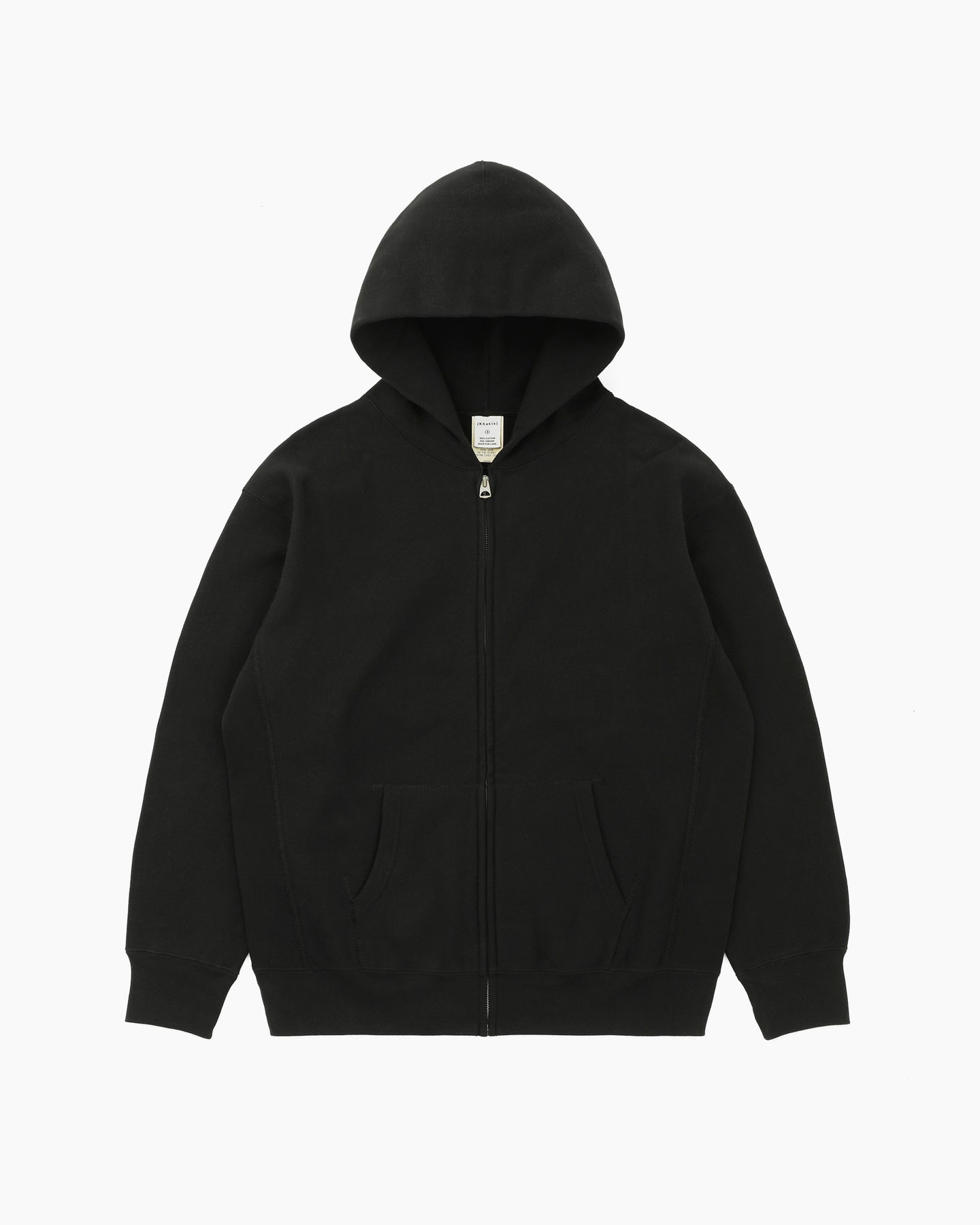 Khakis - Original Full Zip Hoodie (Black) product image 1 | TRAB K-Fashion Australia