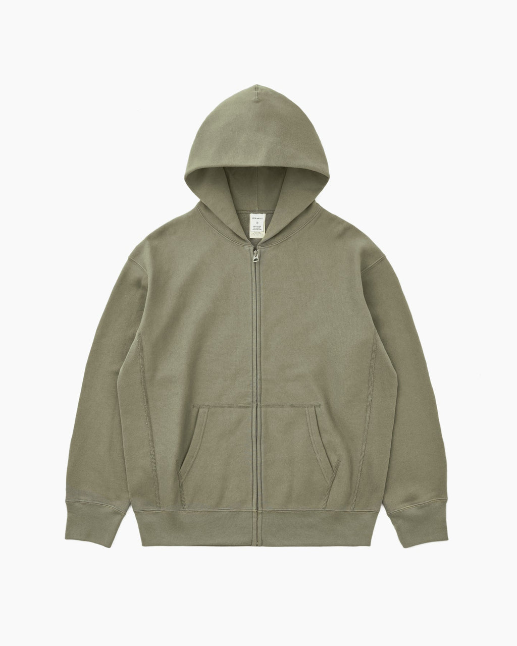 Khakis - Original Full Zip Hoodie (Olive) product image 1 | TRAB K-Fashion Australia