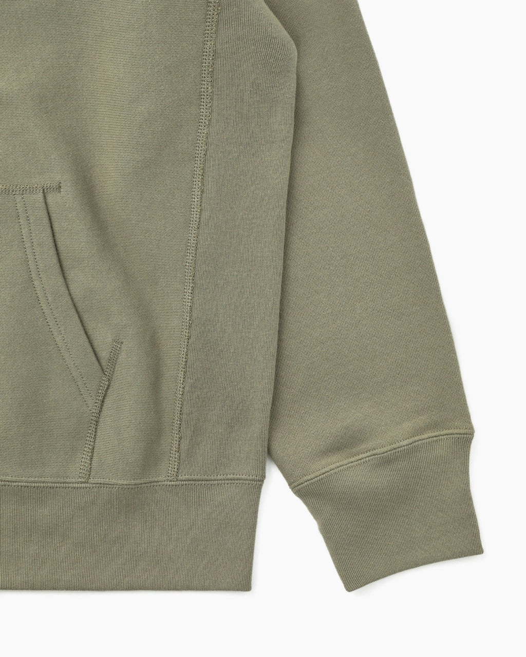 Khakis - Original Full Zip Hoodie (Olive) product image 3 | TRAB K-Fashion Australia