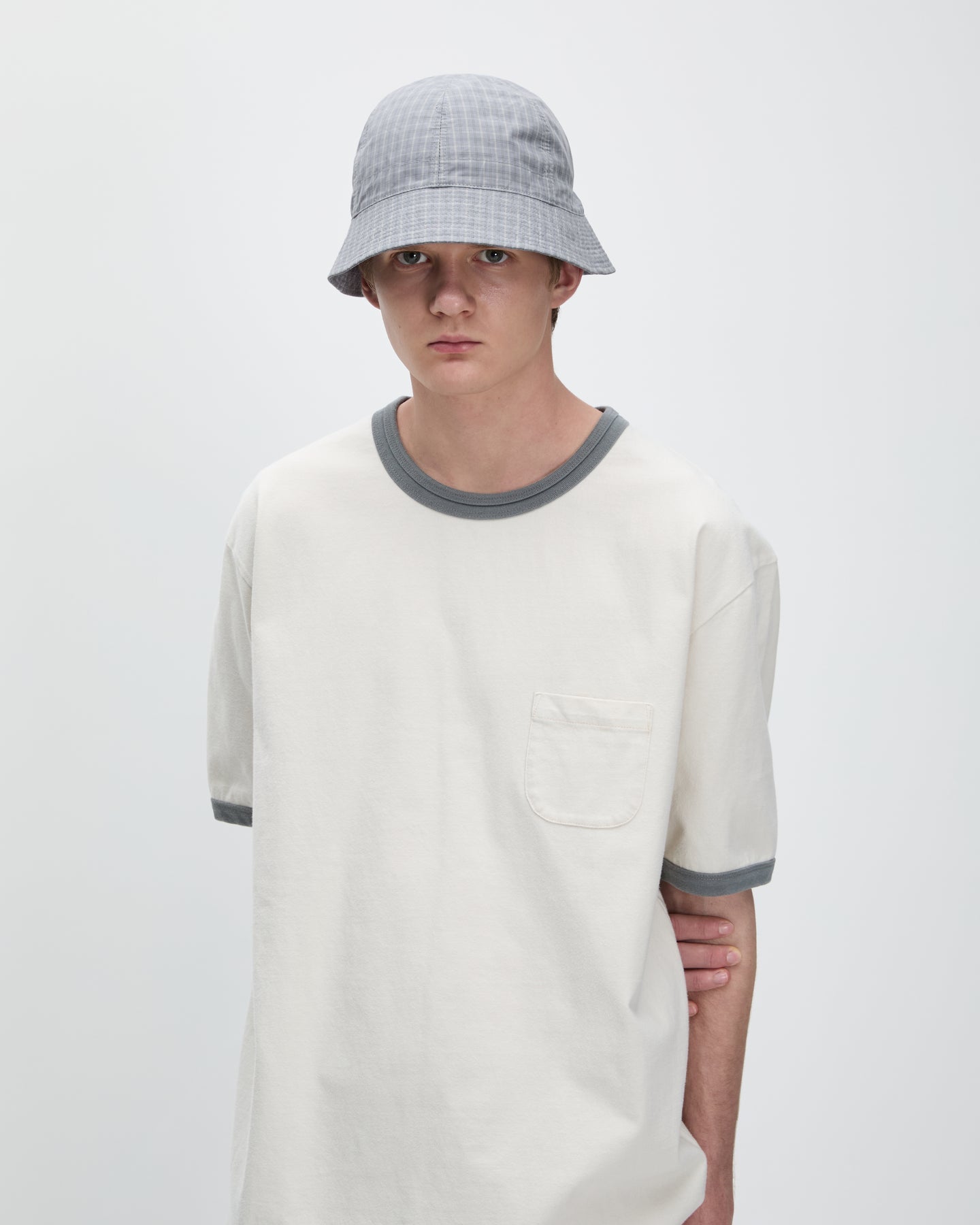 Khakis - Otto Bucket Hat (Grey) product image 3 | TRAB K-Fashion Australia