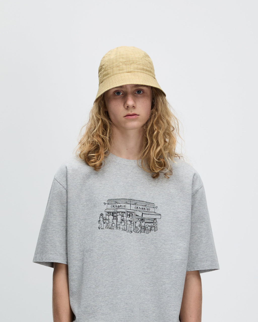 Khakis - Otto Bucket Hat (Yellow) product image 3 | TRAB K-Fashion Australia