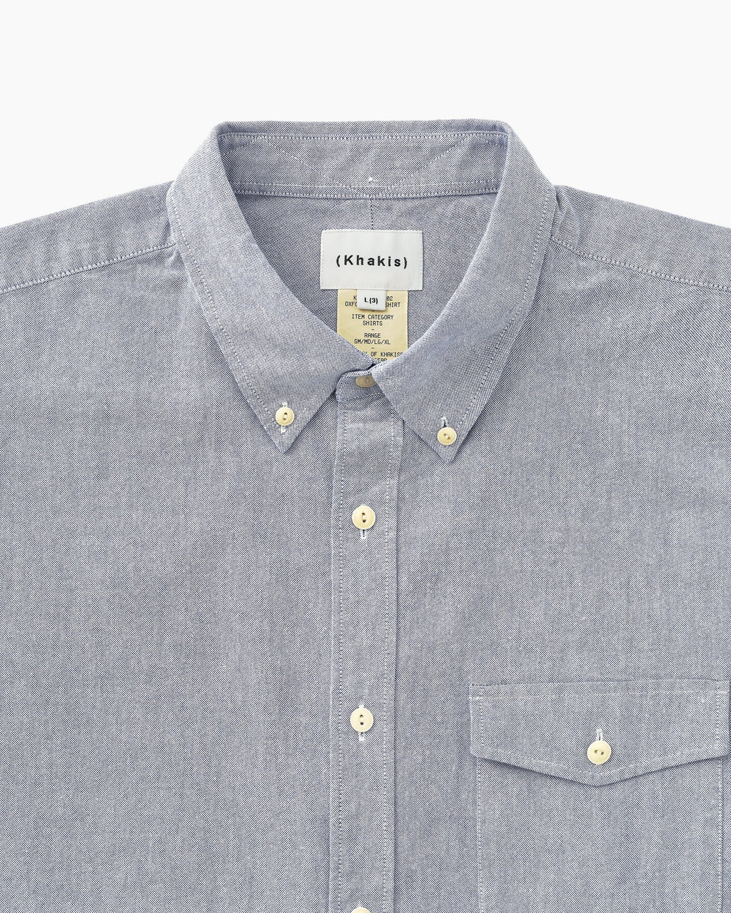 Khakis - Oxford Club Shirt (Blue) product image 2 | TRAB K-Fashion Australia