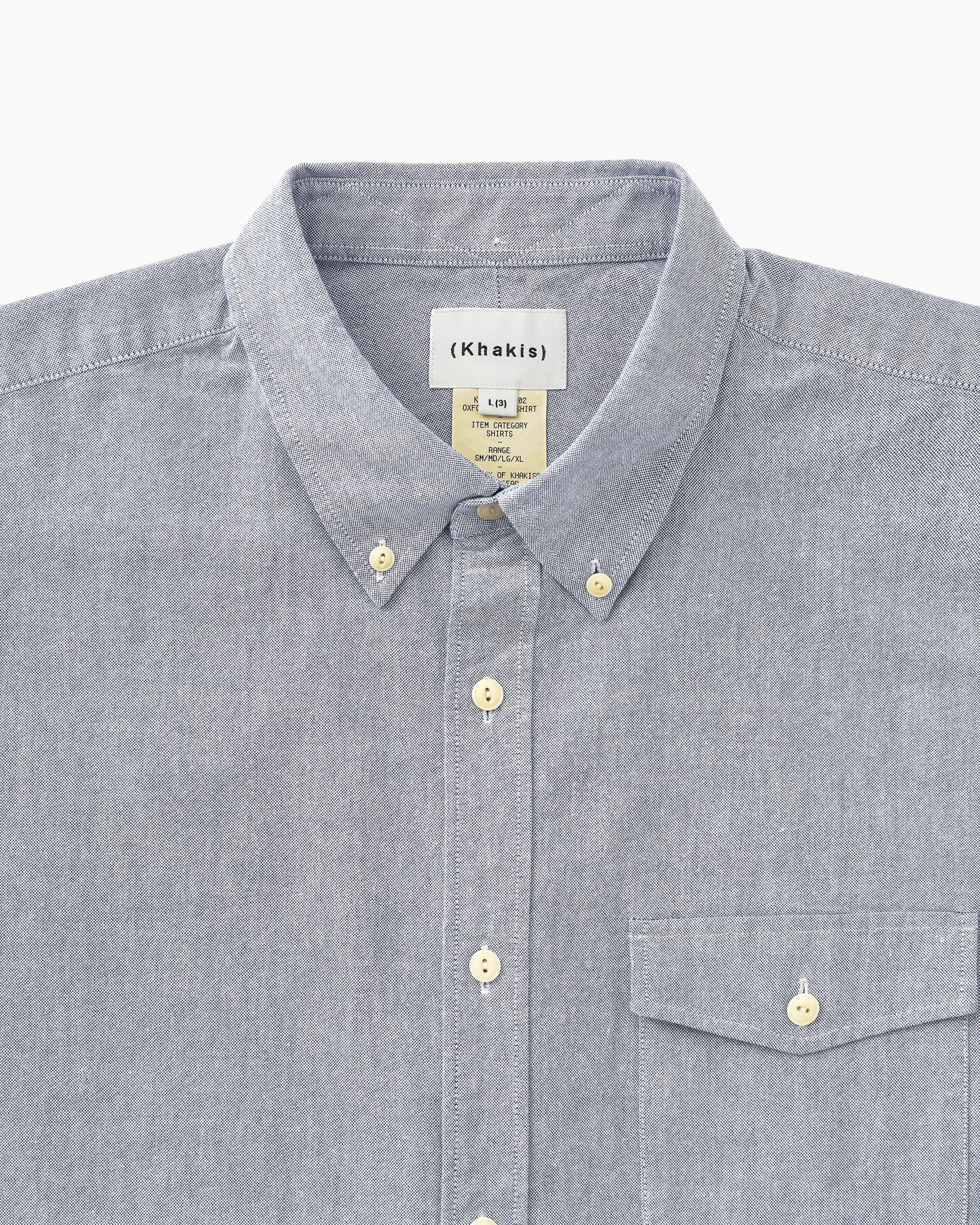 Khakis - Oxford Club Shirt (Blue) product image 2 | TRAB K-Fashion Australia