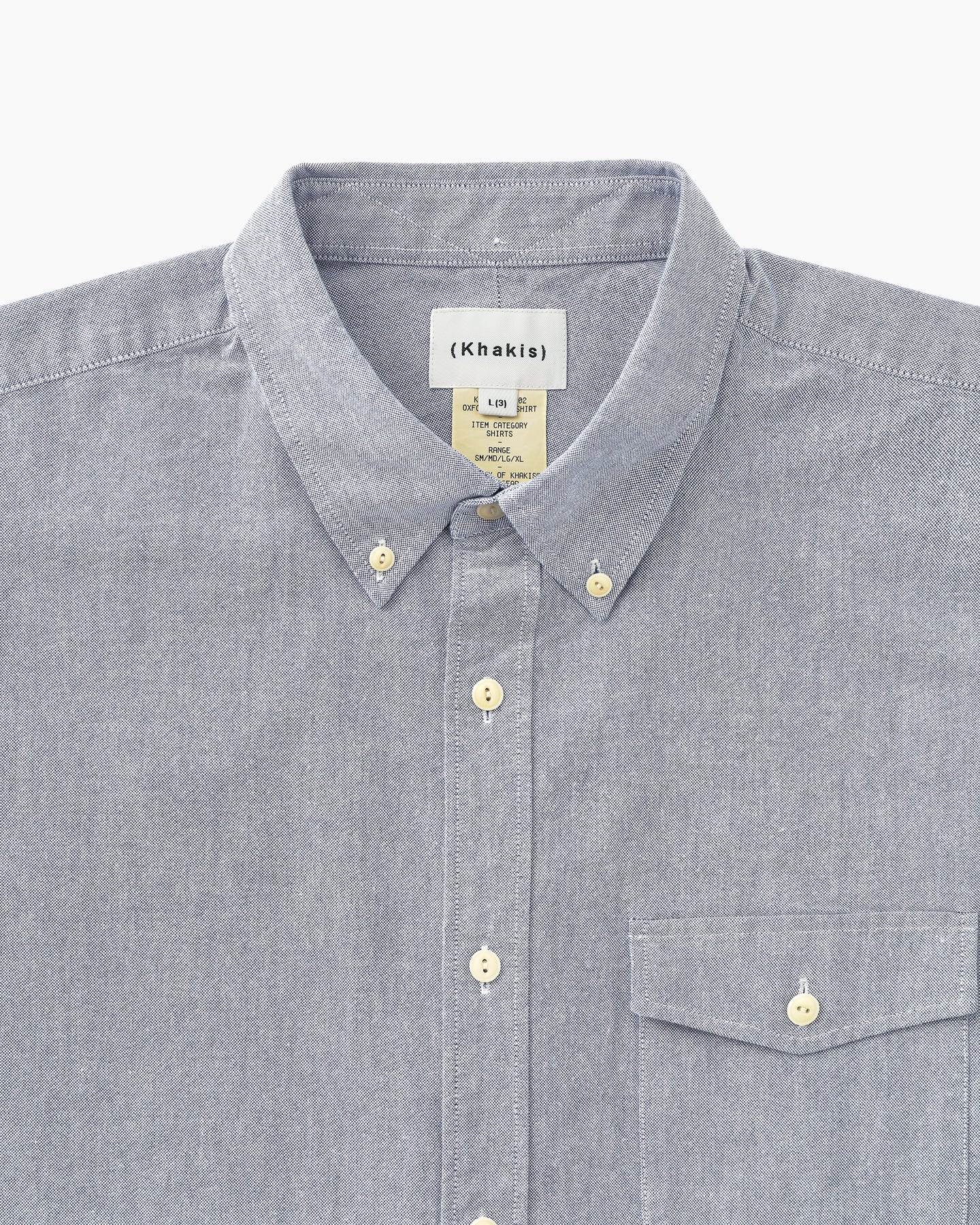 Khakis - Oxford Club Shirt (Blue) product image 2 | TRAB K-Fashion Australia