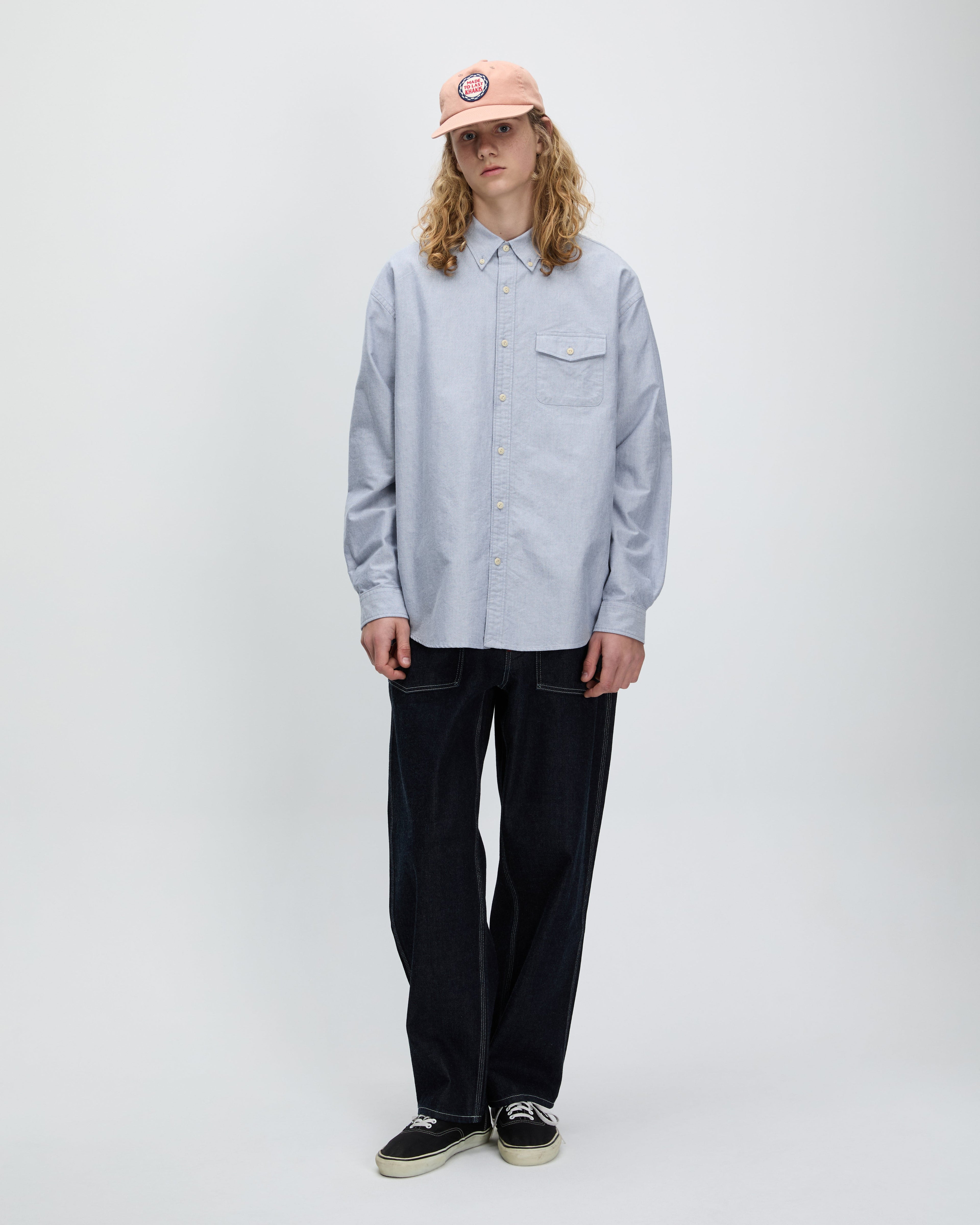 Khakis - Oxford Club Shirt (Blue) product image 7 | TRAB K-Fashion Australia