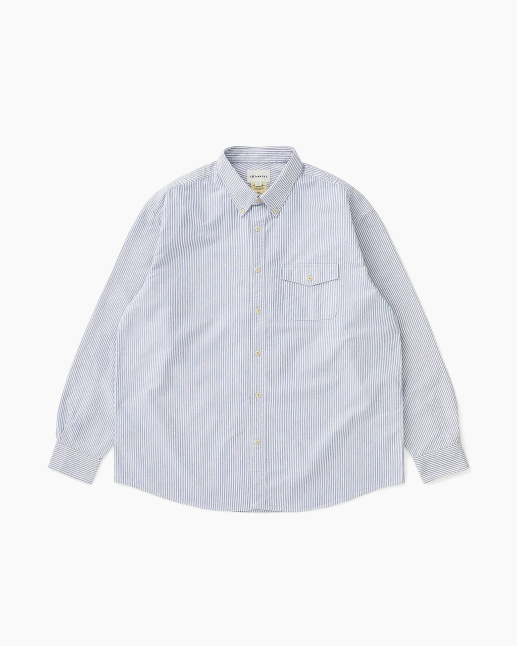 Khakis - Oxford Club Shirt Blue Stripe product image 1 | TRAB K-Fashion Australia