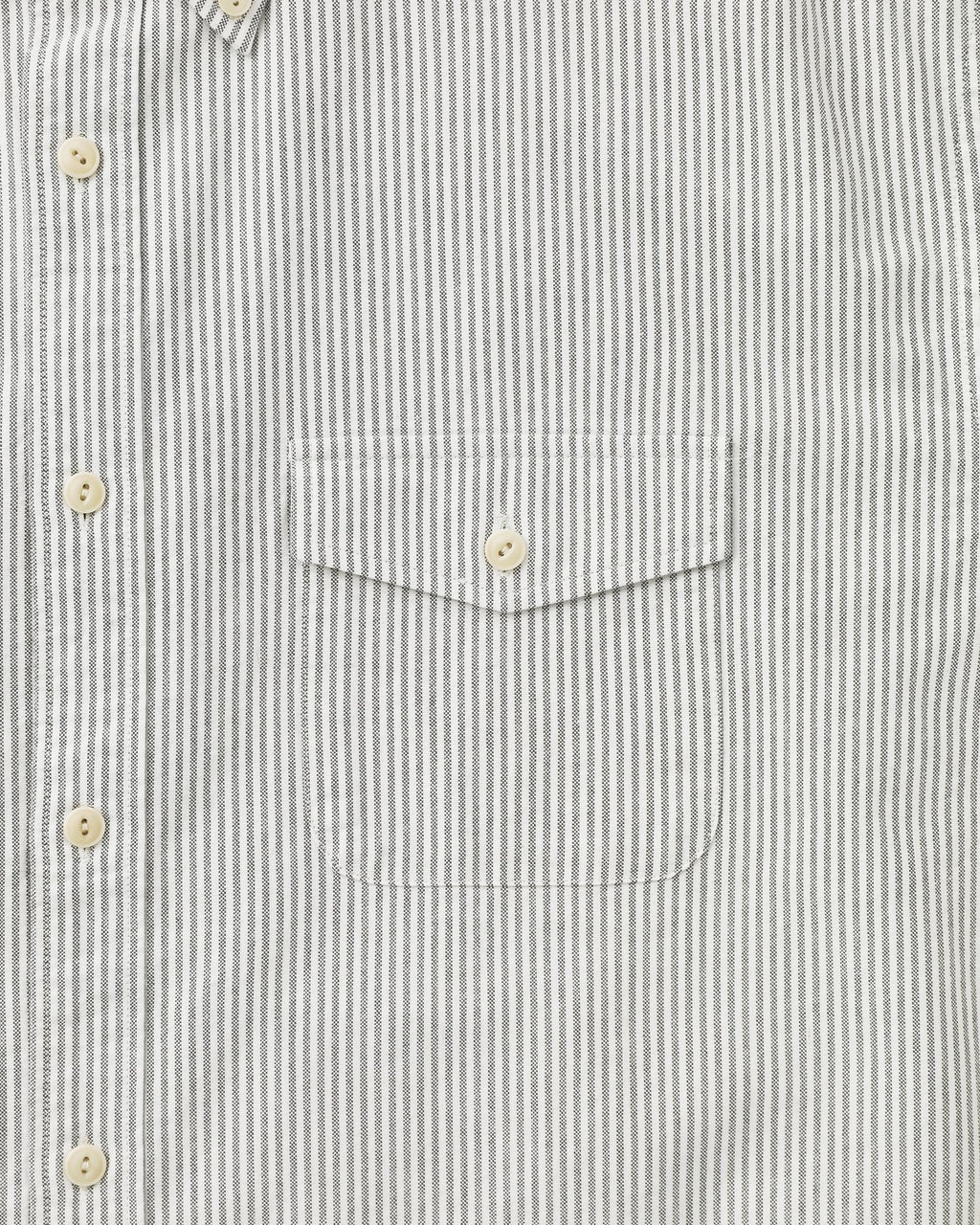 Khakis - Oxford Club Shirt Grey Stripe product image 3 | TRAB K-Fashion Australia