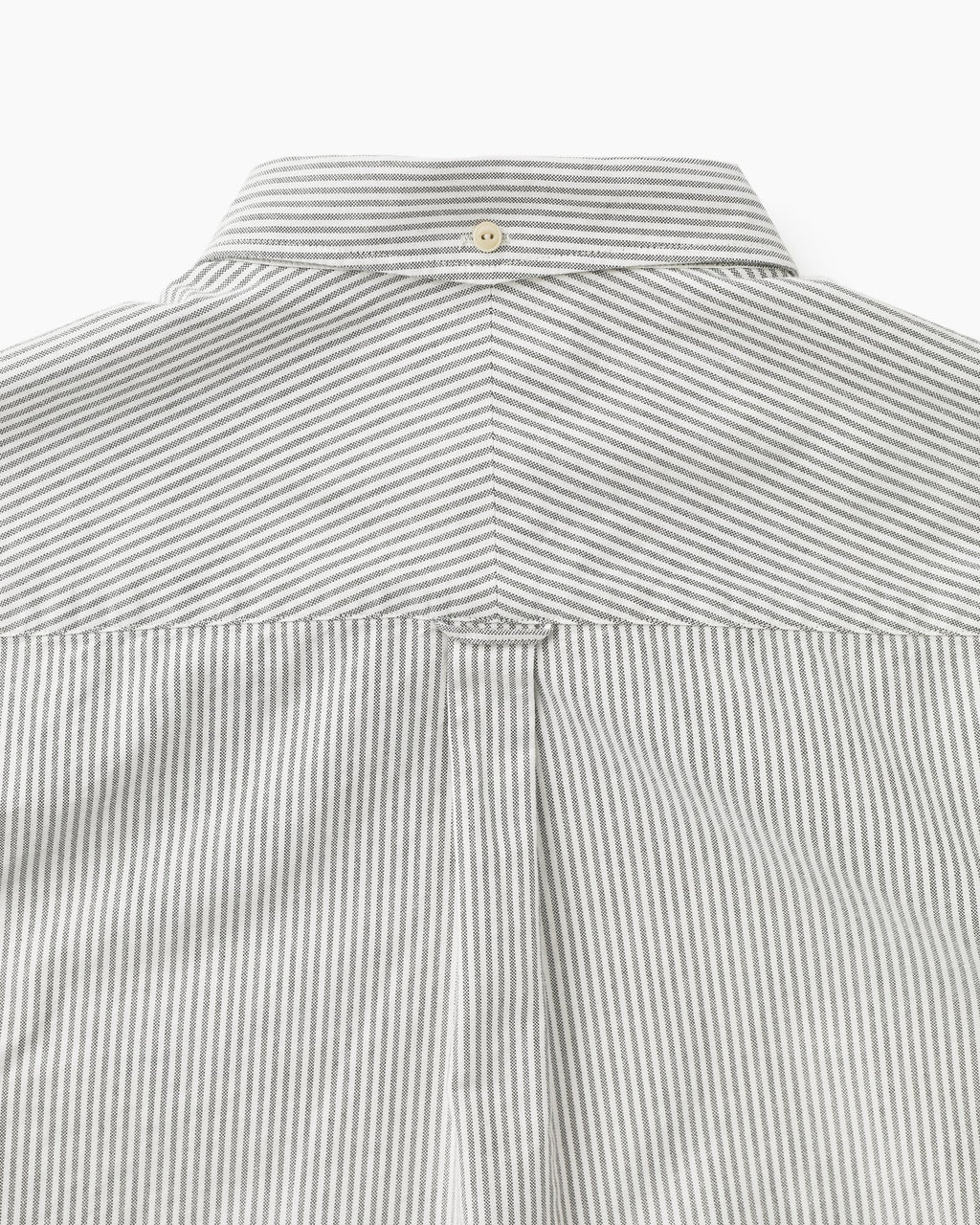 Khakis - Oxford Club Shirt Grey Stripe product image 4 | TRAB K-Fashion Australia