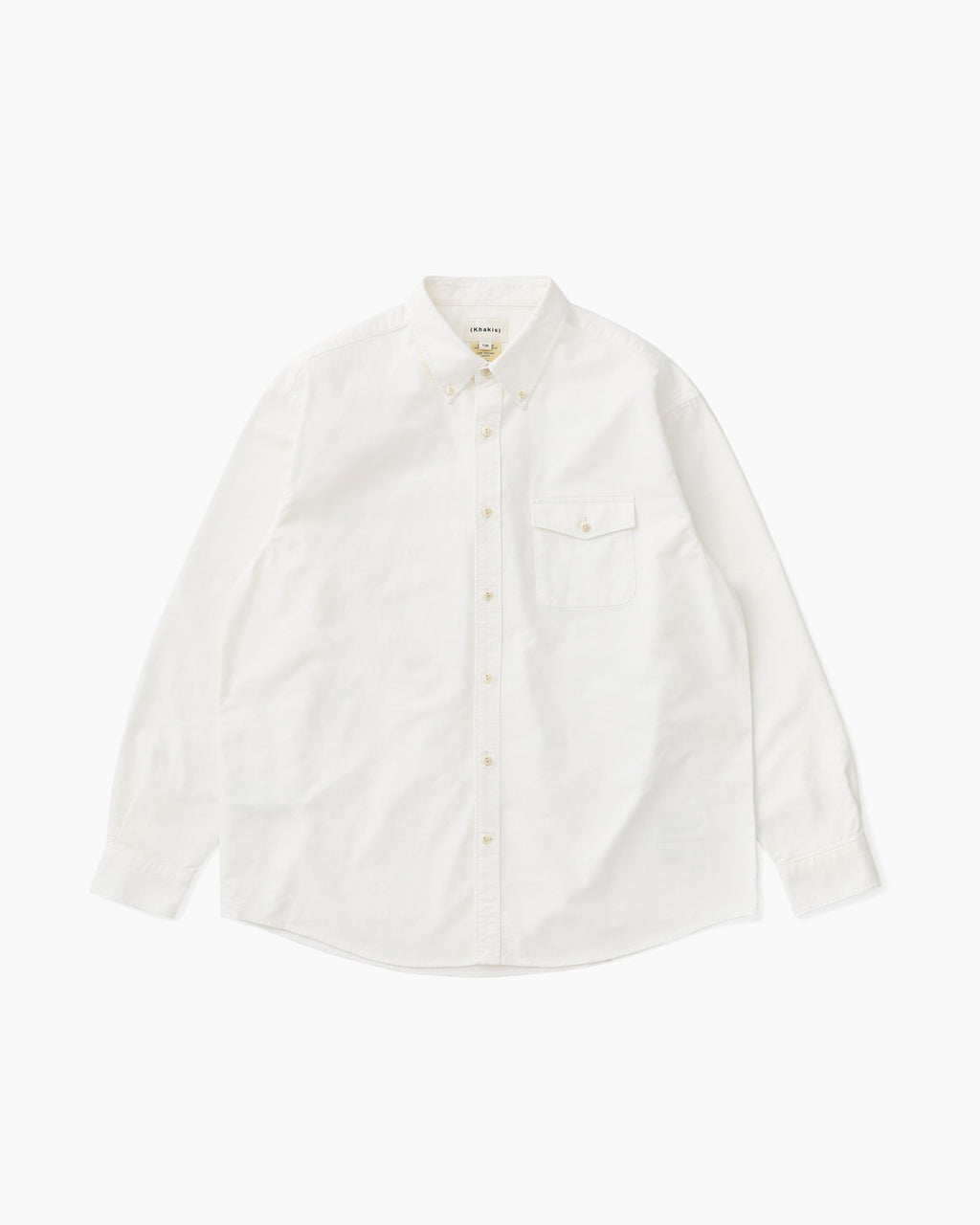 Khakis - Oxford Club Shirt (White) product image 1 | TRAB K-Fashion Australia