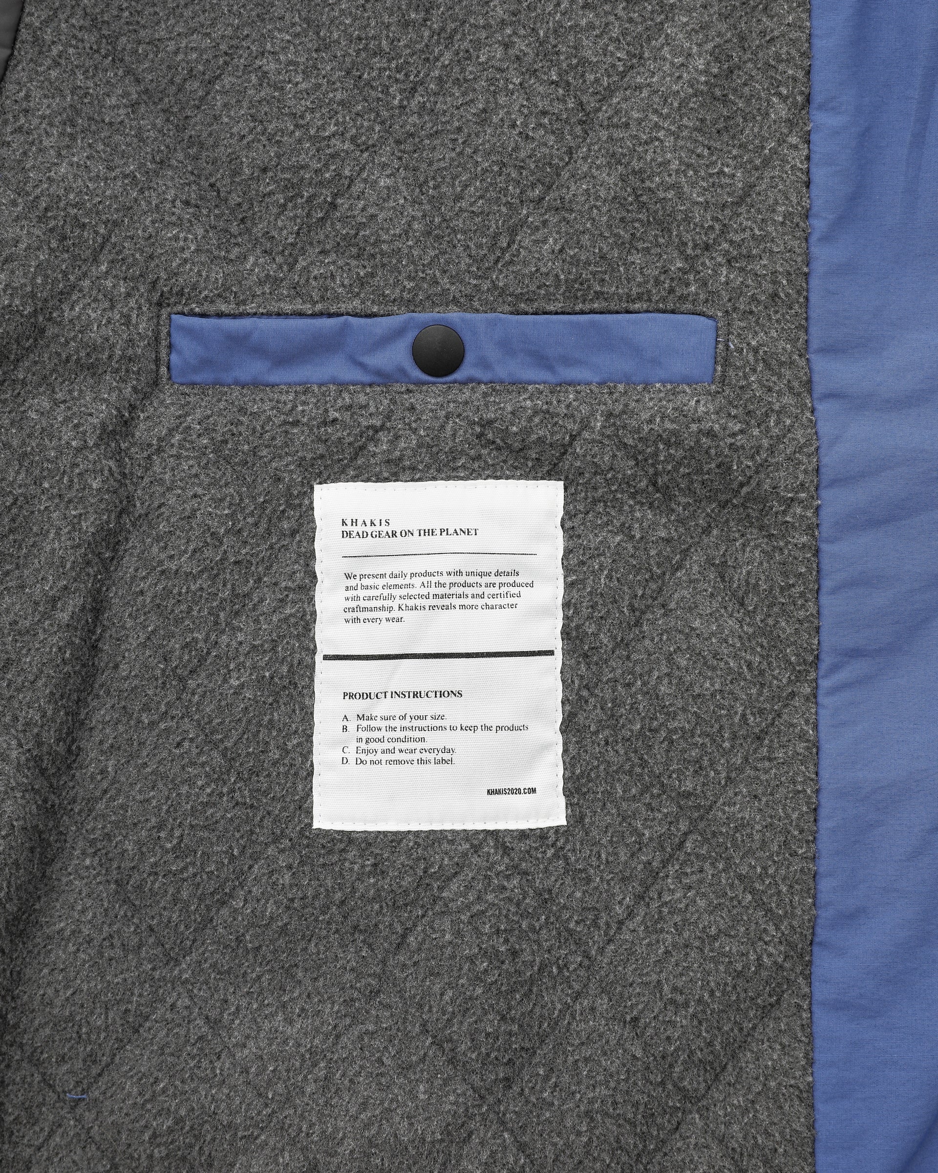 Khakis - Packer Jacket (Blue) product image 5 | TRAB K-Fashion Australia