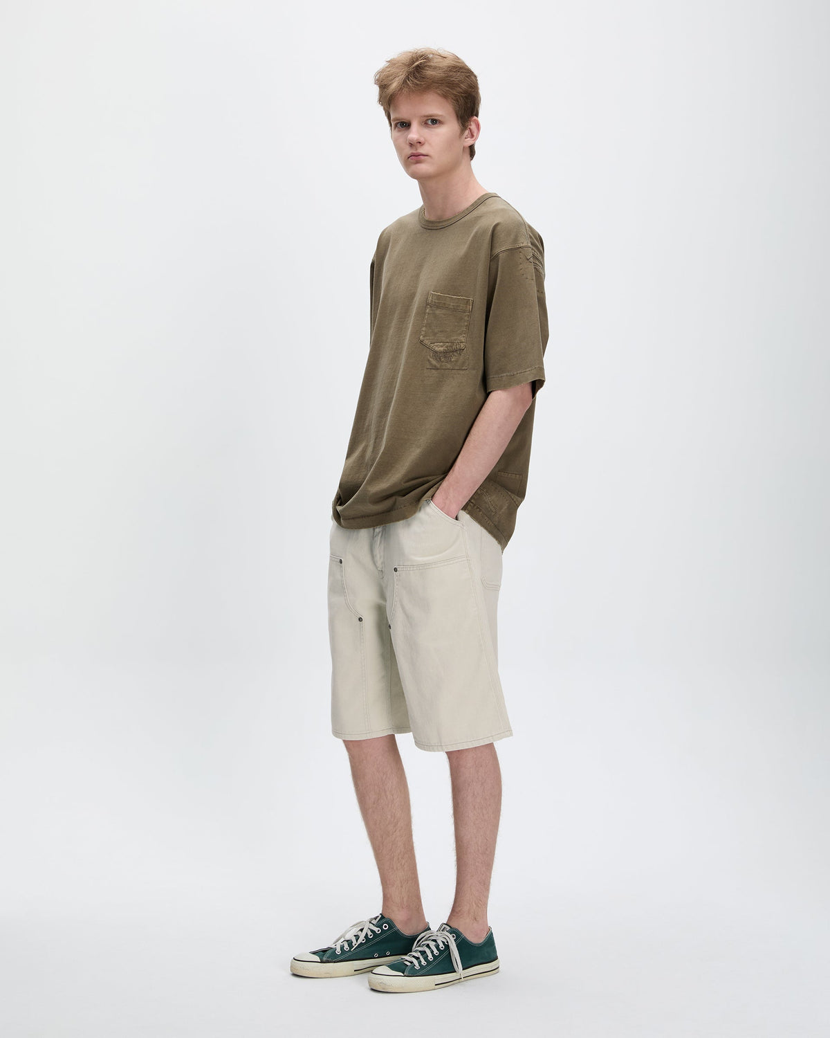 Khakis - Painter Short (Ecru) product image 6 | TRAB K-Fashion Australia